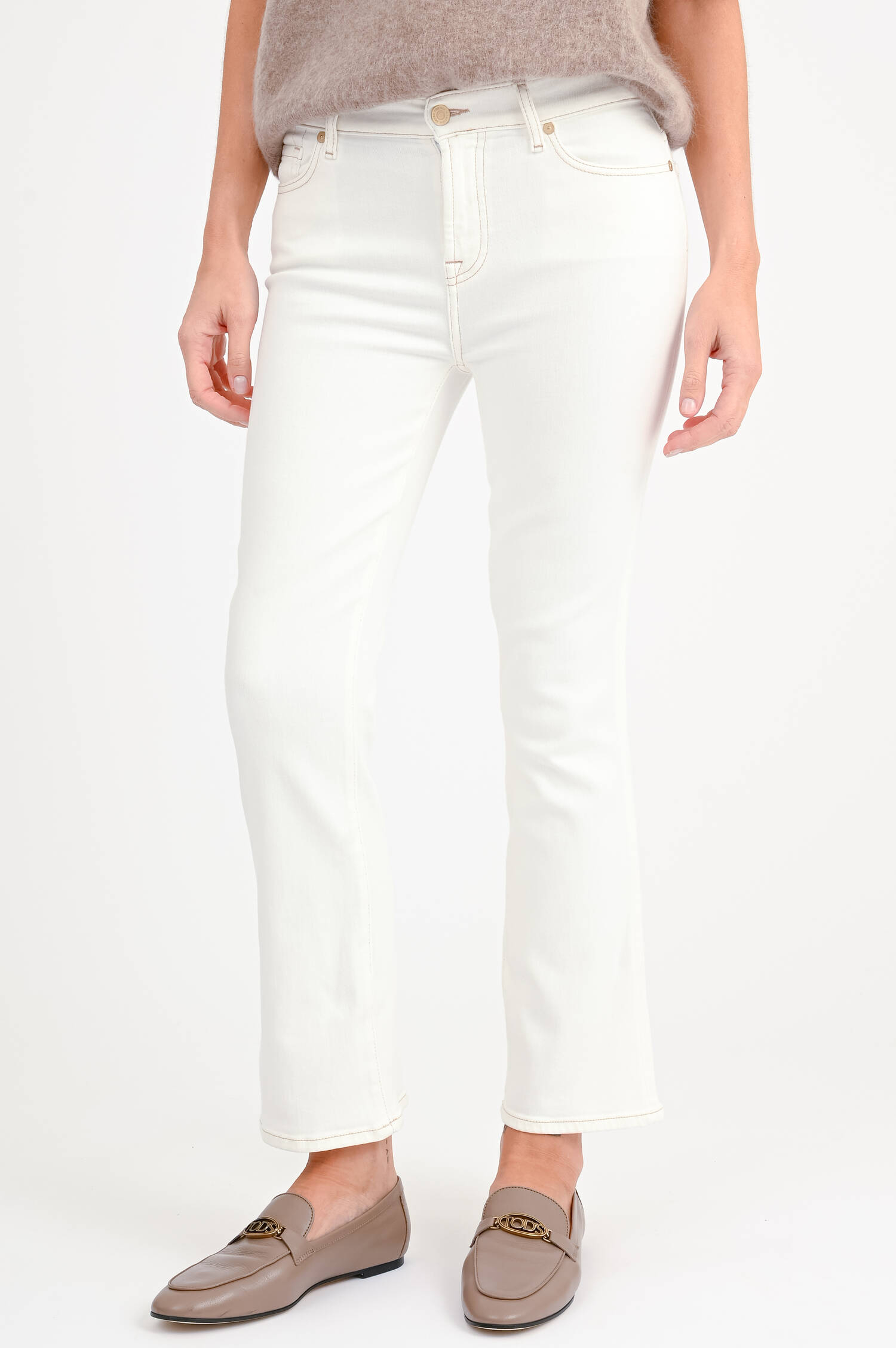 Jeans DAISY in Creme