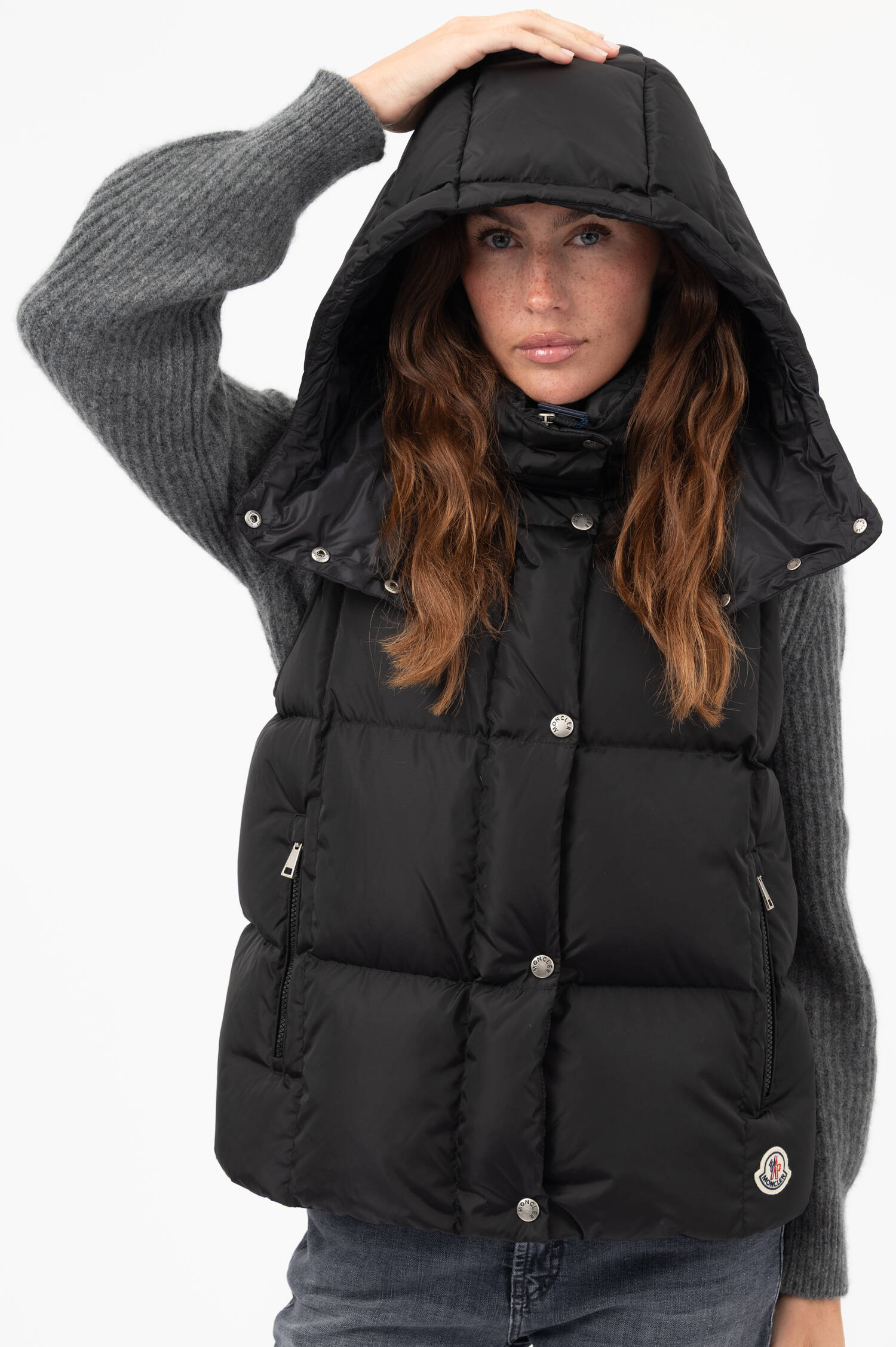 Daunengilet MACAREUX in Schwarz Daunengilet MACAREUX in Schwarz