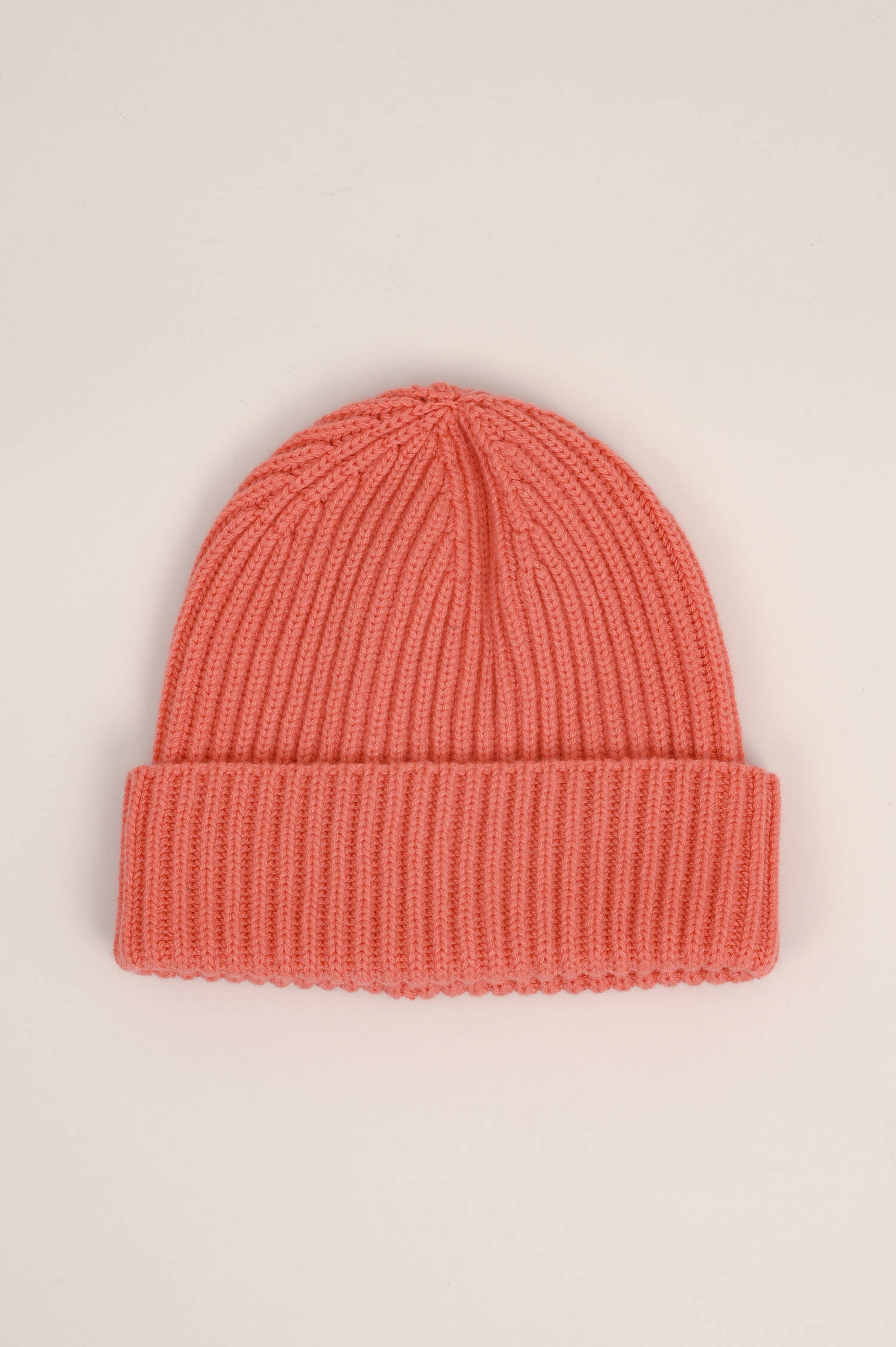 Midi-Mütze BARI aus Cashmere in Apricot