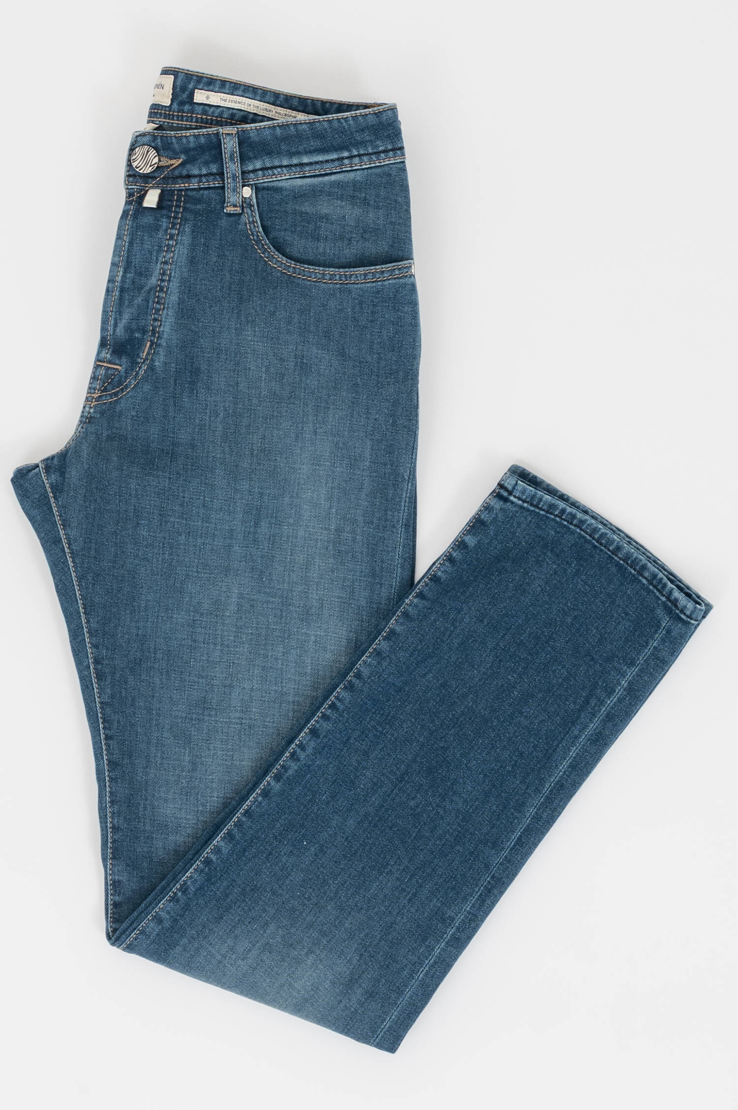 Slim Fit Jeans BARD in Mediumblau