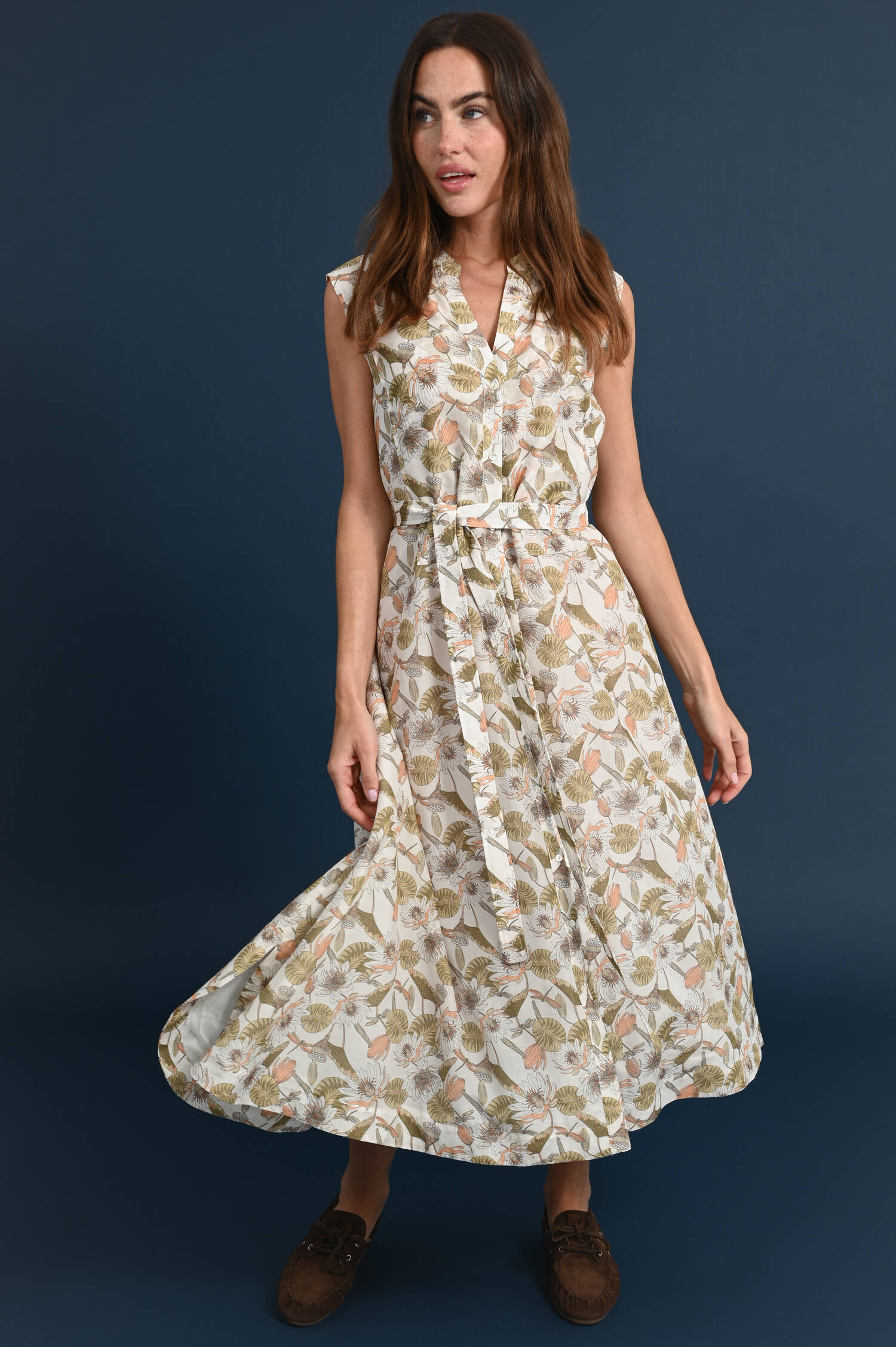Kleid LUBIS in Floral gemustert