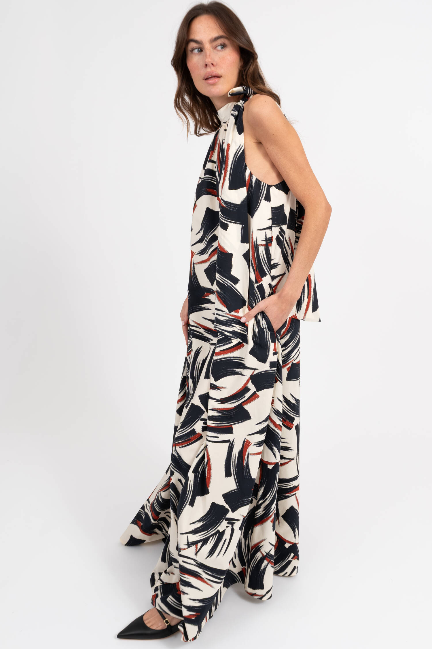 Maxi Kleid JAYDA in Multicolor