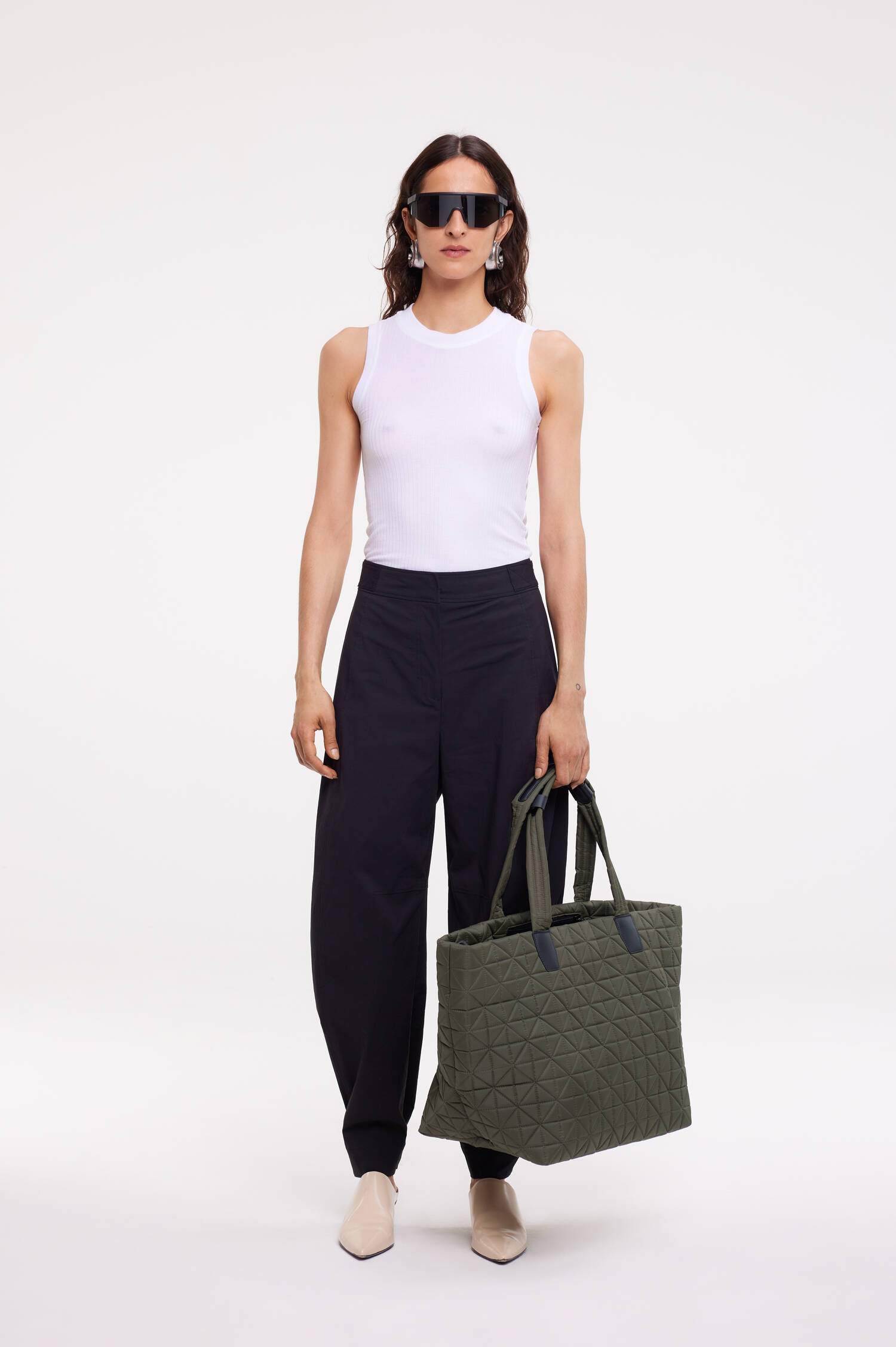 Tasche VEE LINE TOTE WEEKENDER in Oliv