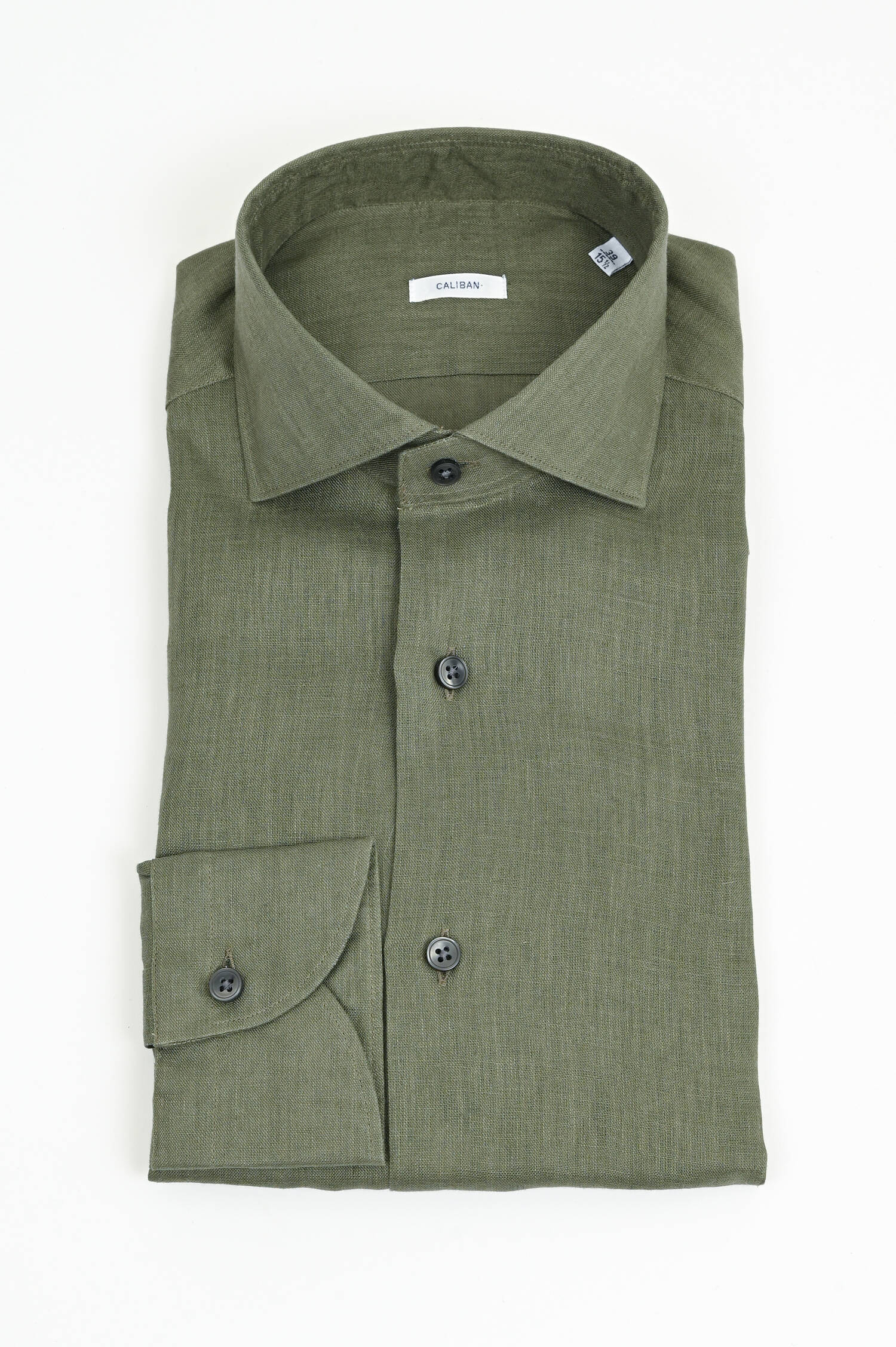 Leinenhemd in Oliv Leinenhemd in Oliv