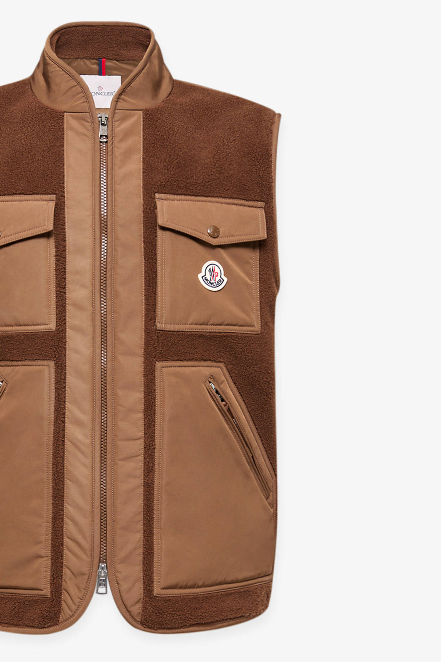 Utility Weste KARAKAI in Braun