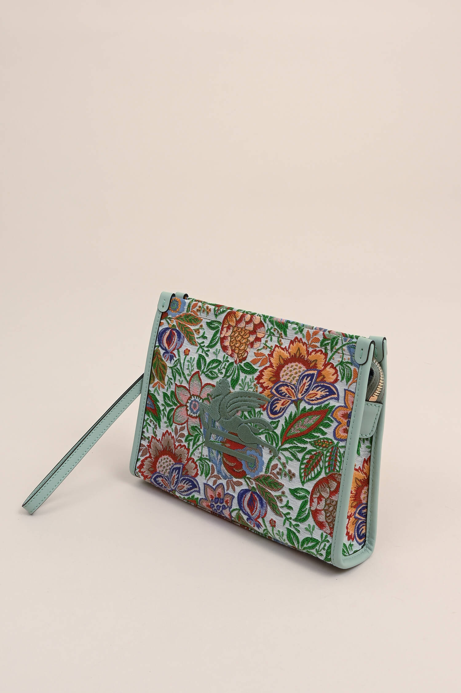Florale Clutch in Multicolor