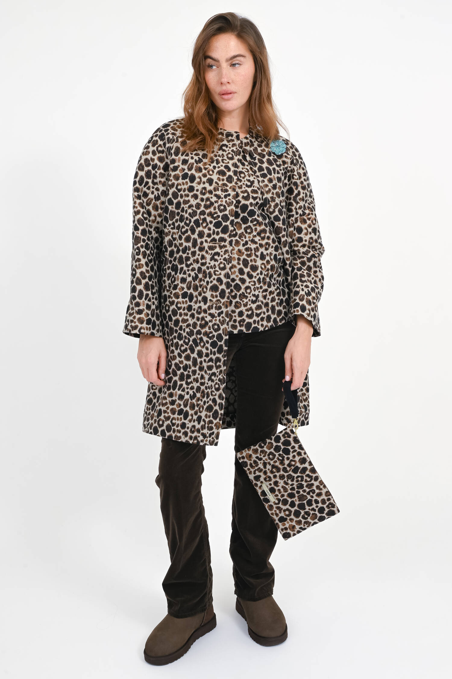 Clutch mit Leo-Print Clutch mit Leo-Print