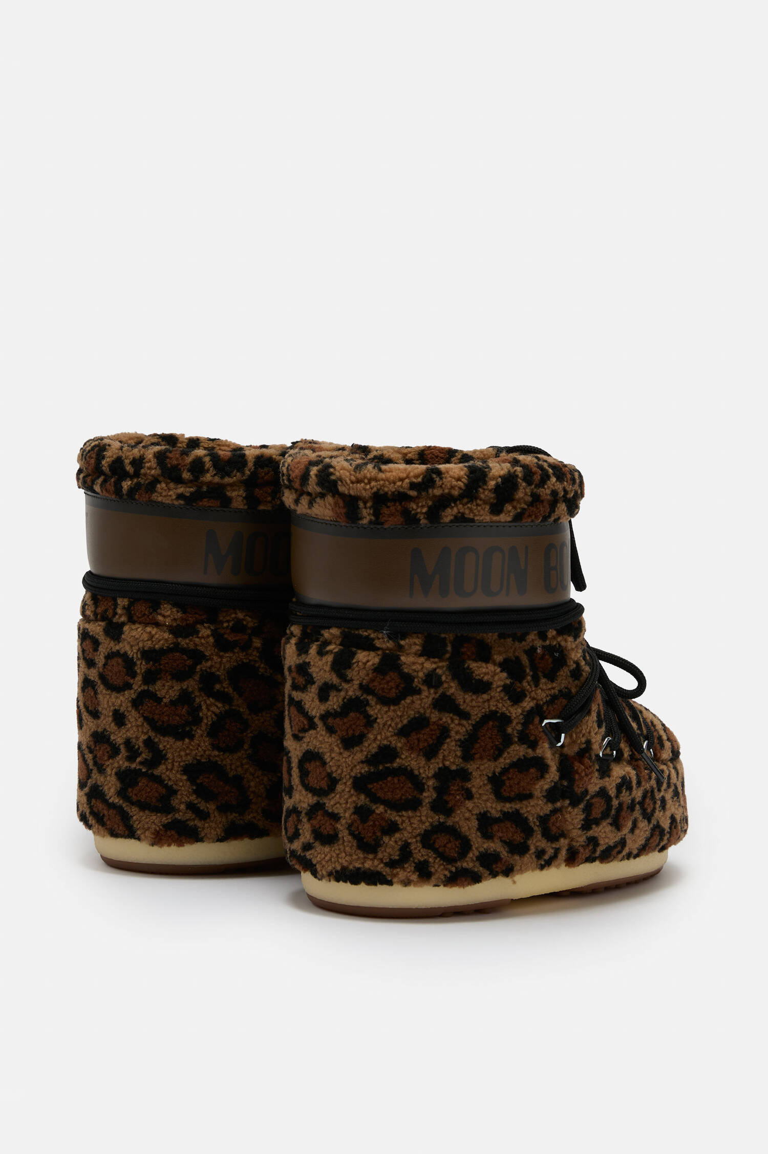 Fleece-Stiefel ICON LOW in Leopardenbraun Fleece-Stiefel ICON LOW in Leopardenbraun