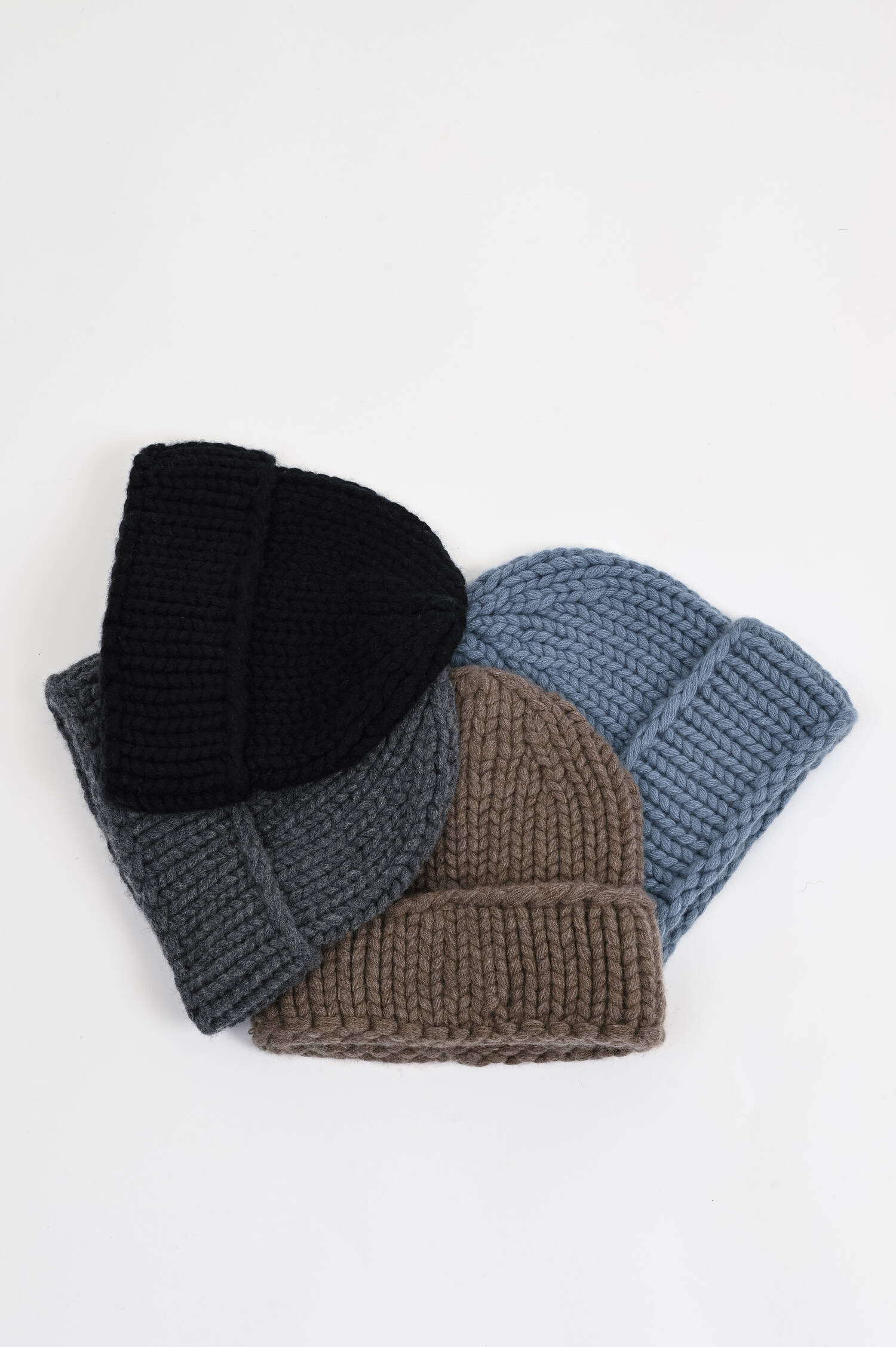 Maxi-Cashmere-Mütze in Blau