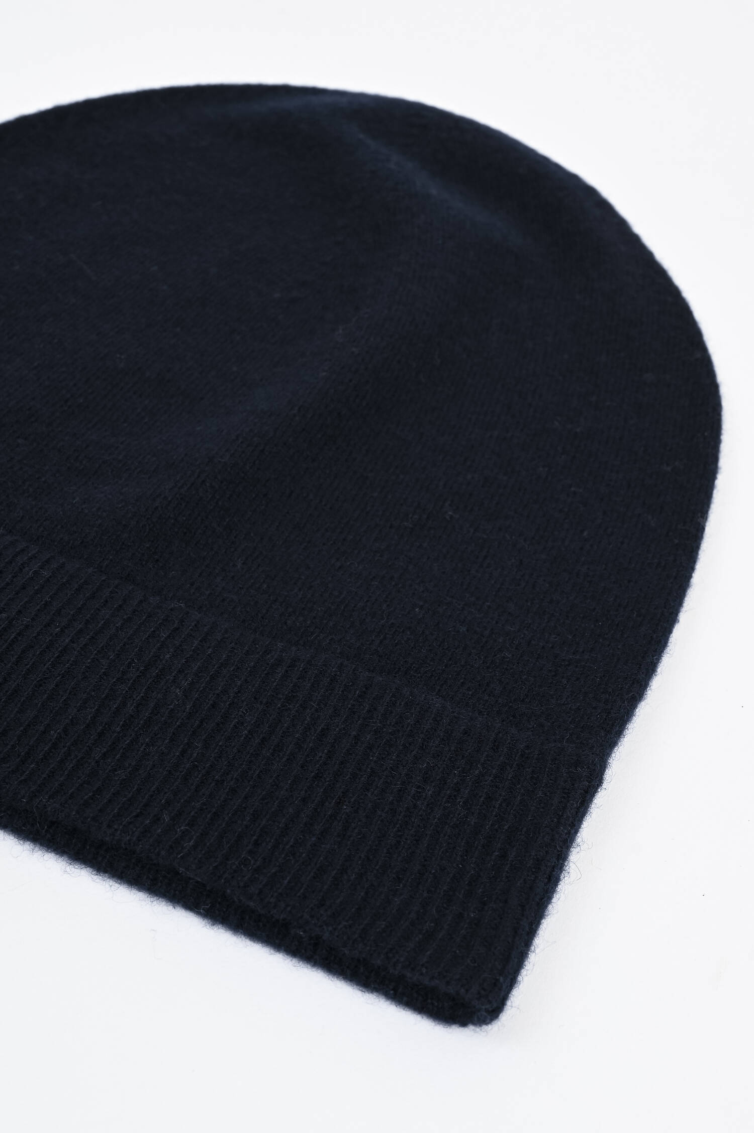 Mütze aus Cashmere in Midnight Mütze aus Cashmere in Midnight