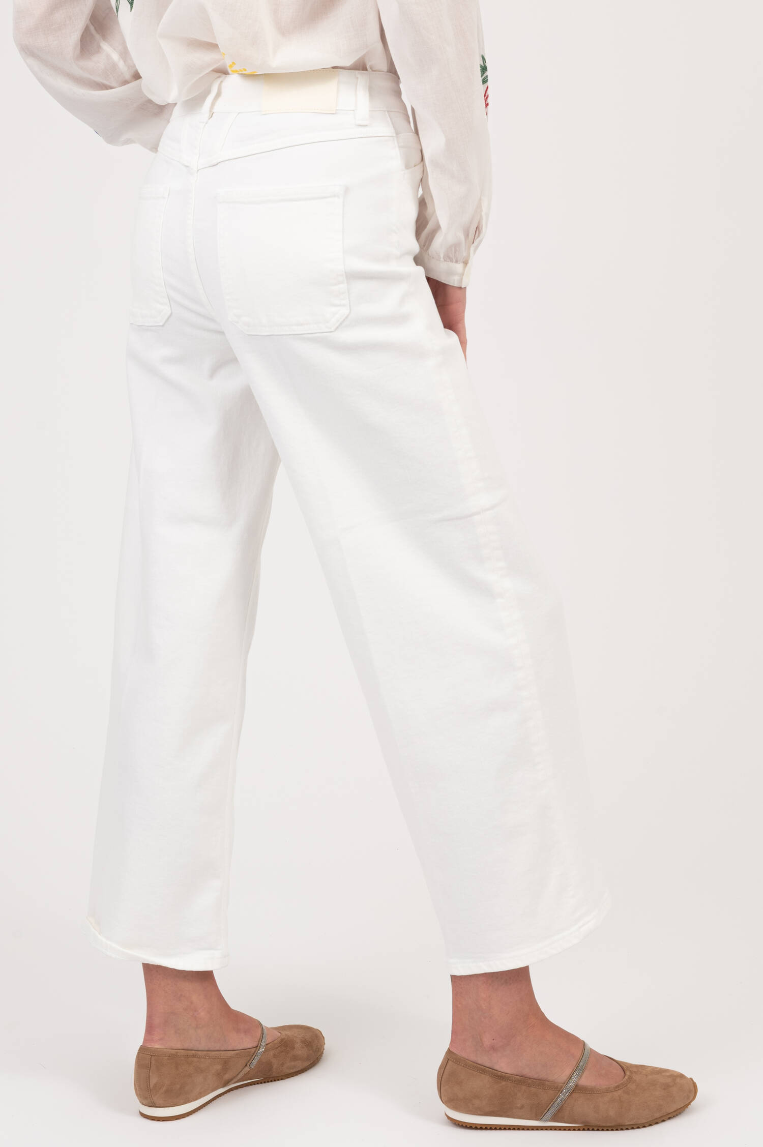 Cropped Jeans WERA in Weiß