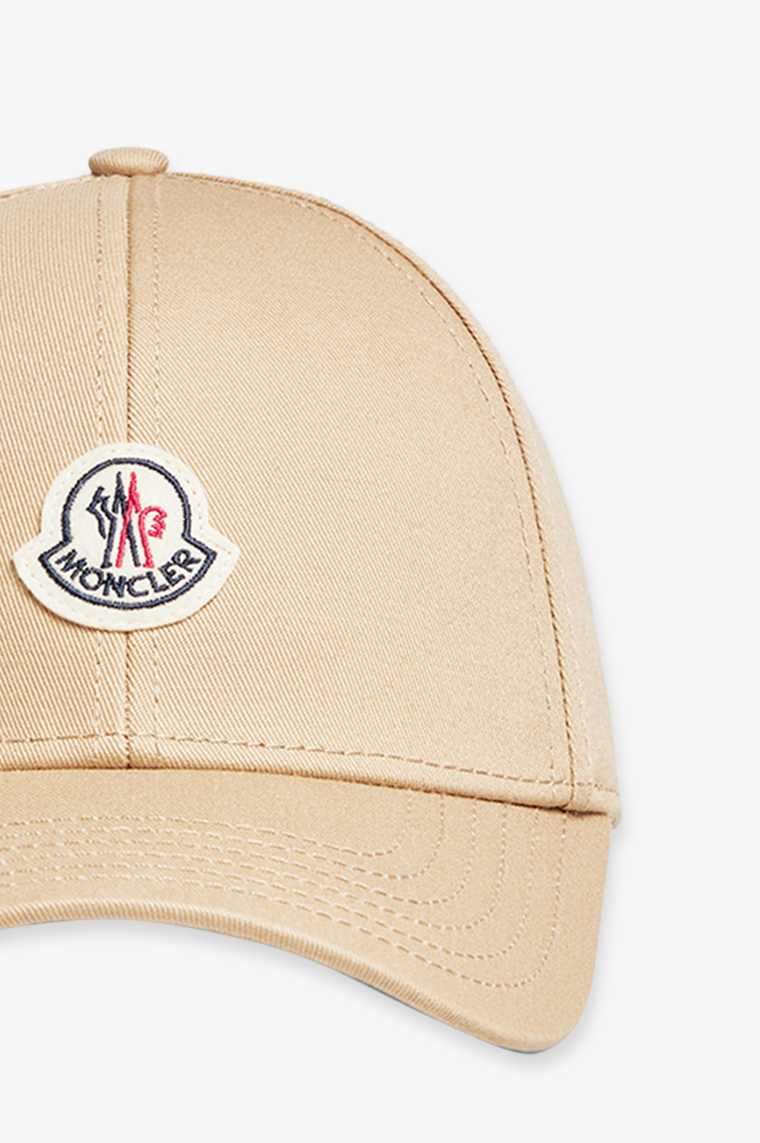 Base Cap mit Logo in Beige