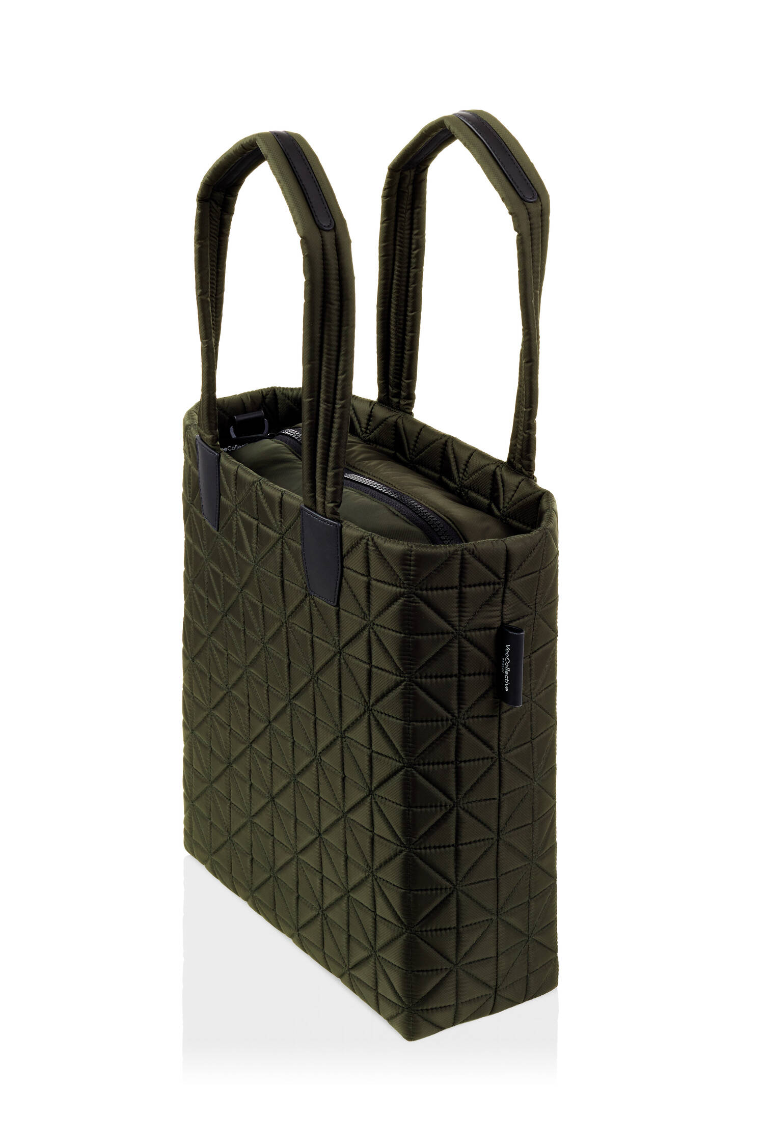 Gesteppter VEE SHOPPER in Oliv