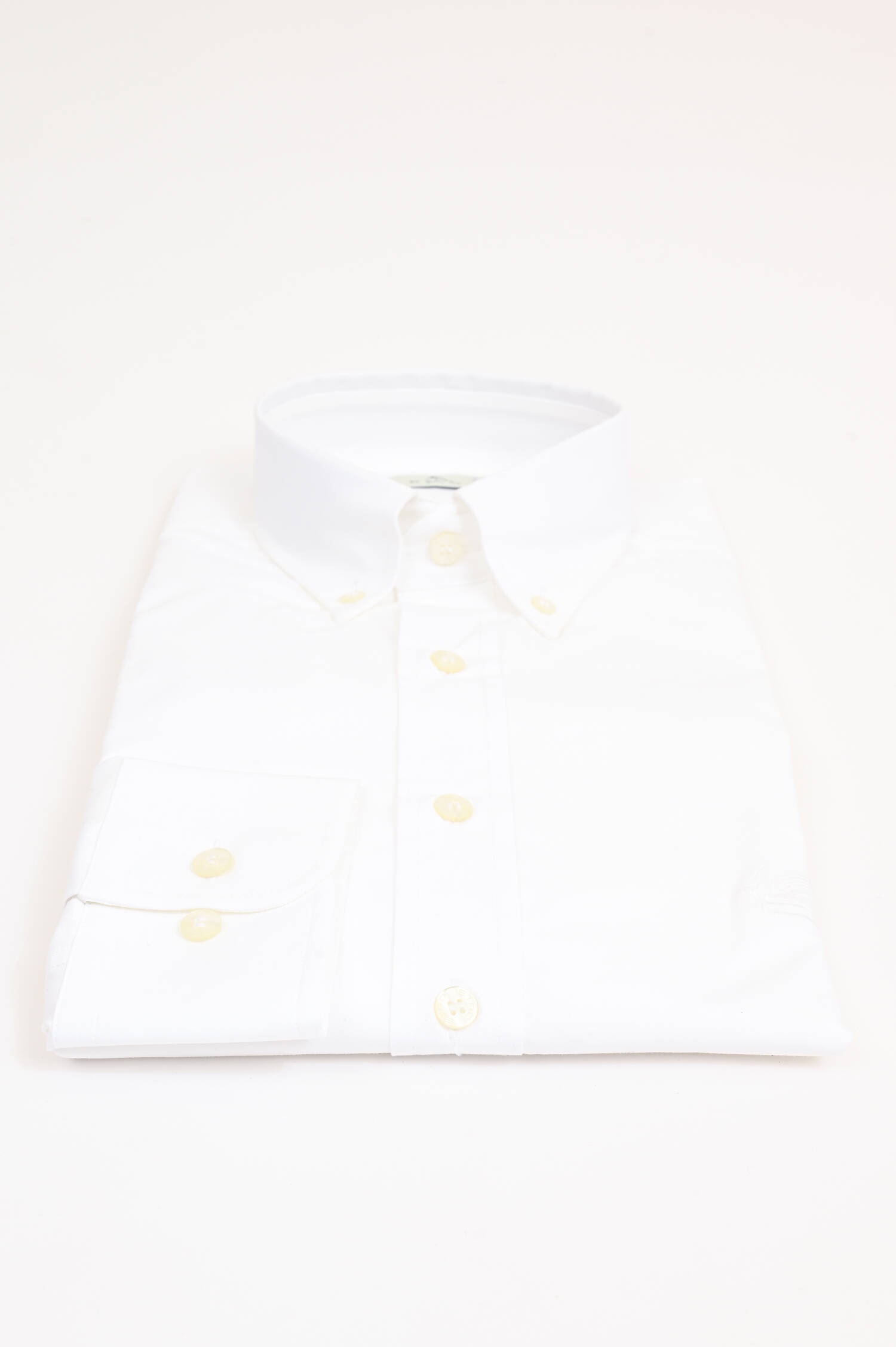 Baumwollhemd mit gesticktem Pegasus in Weiß