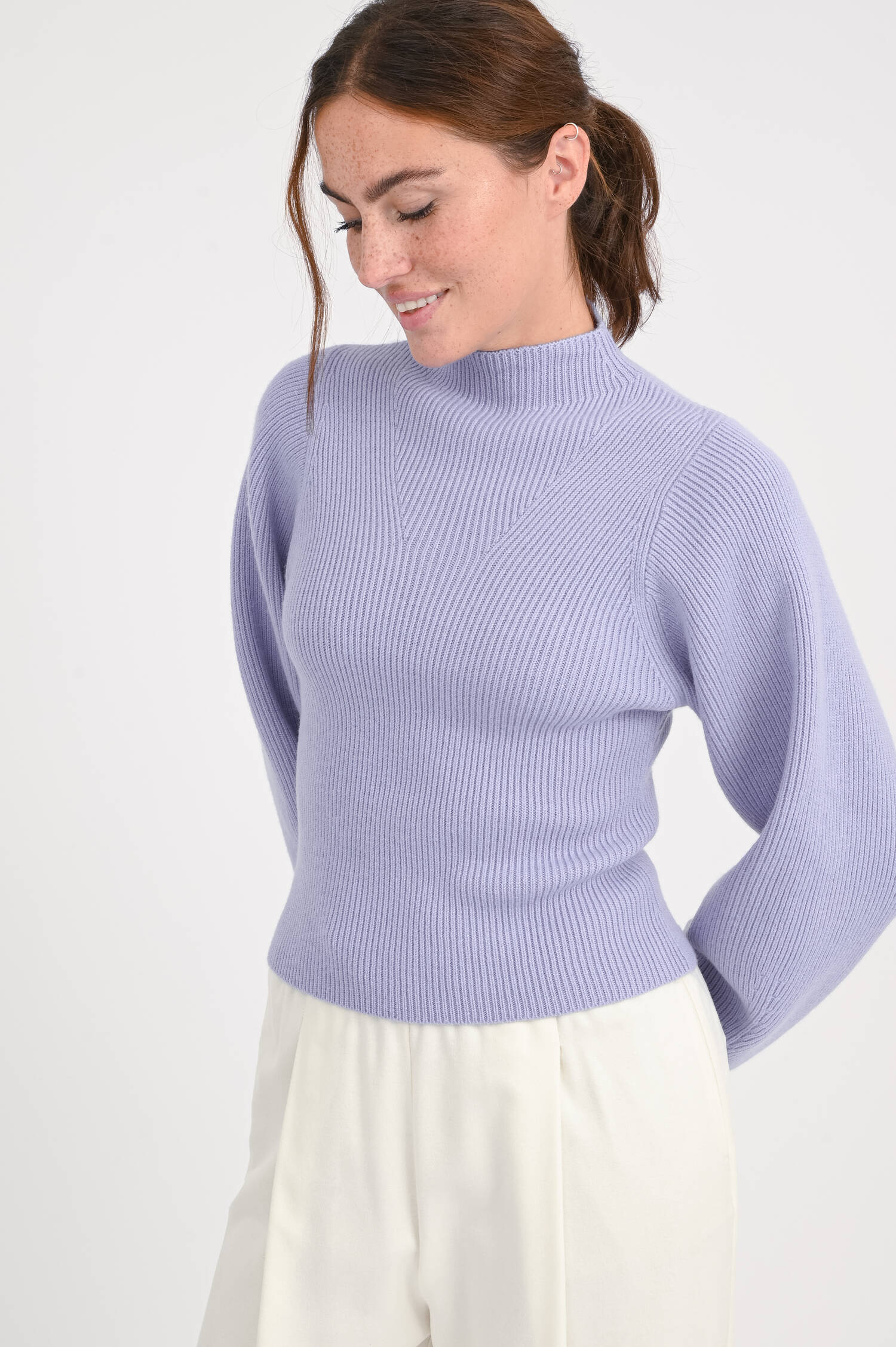 Strickpullover KAROLIE in Lilac