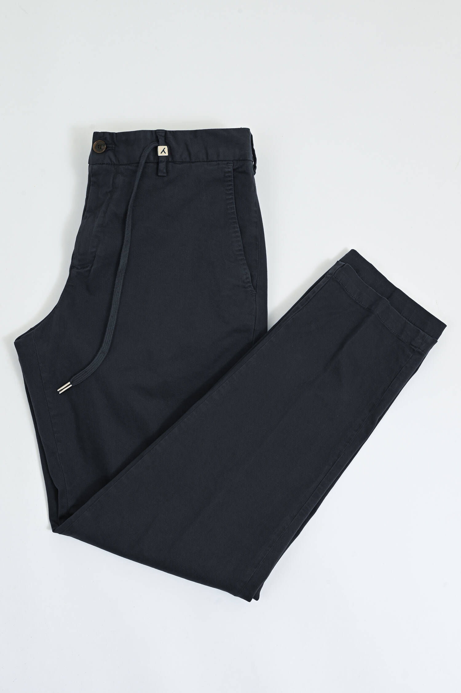 Hose aus Baumwolle in Anthrazit