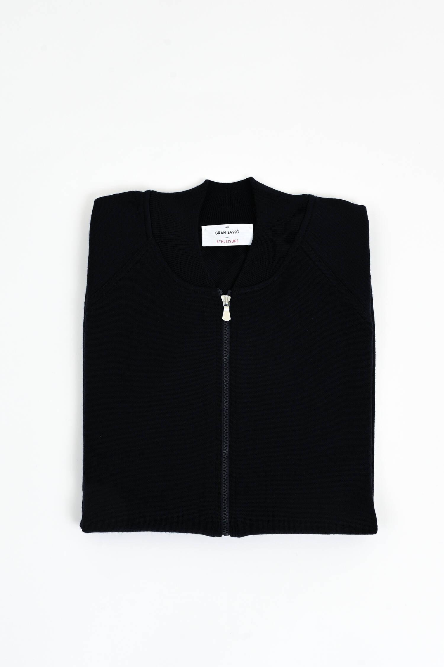 Bomberjacke aus Merinowolle in Navy