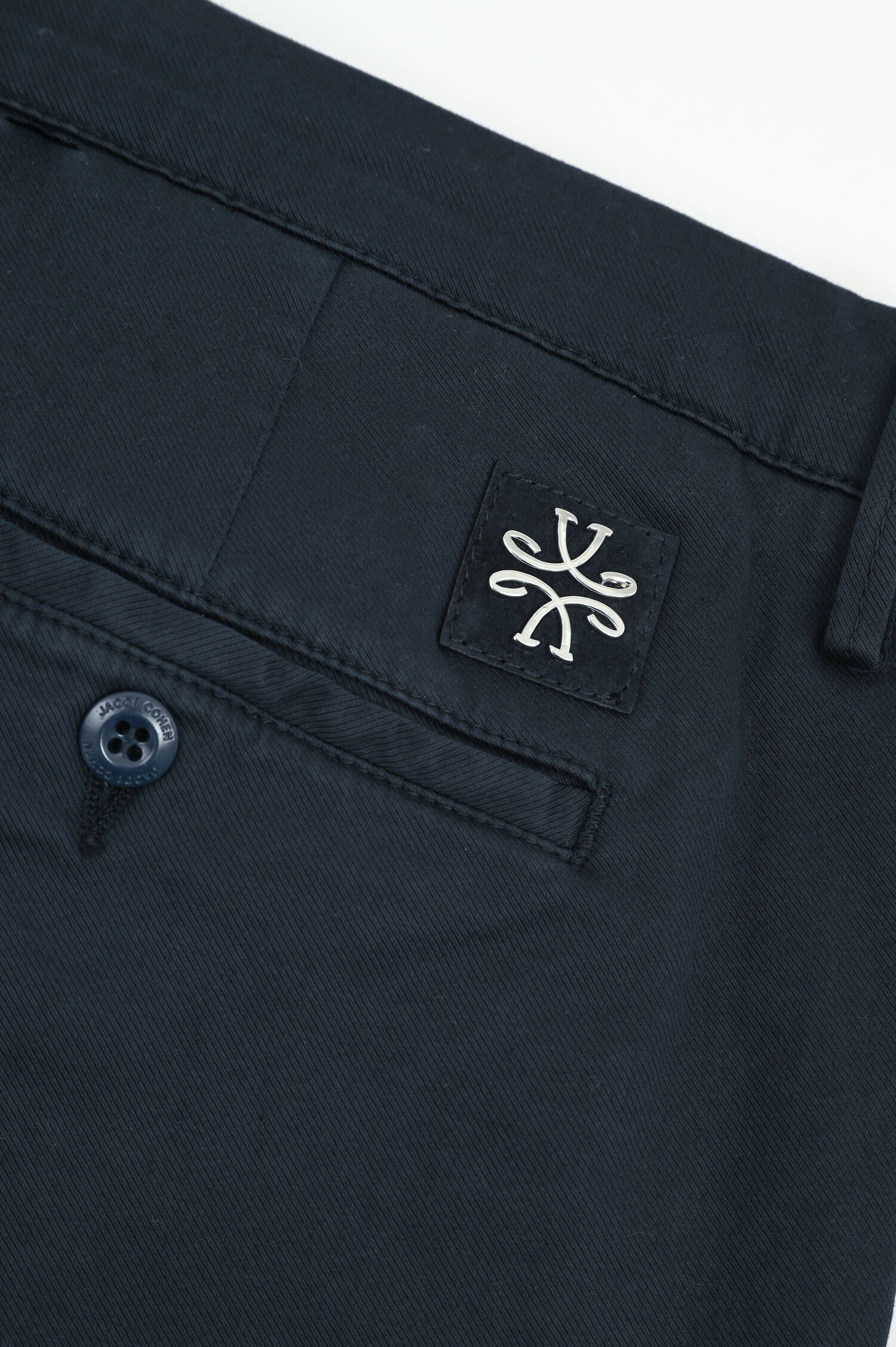 Strukturierte Slim Fit Chino BOBBY in Navy