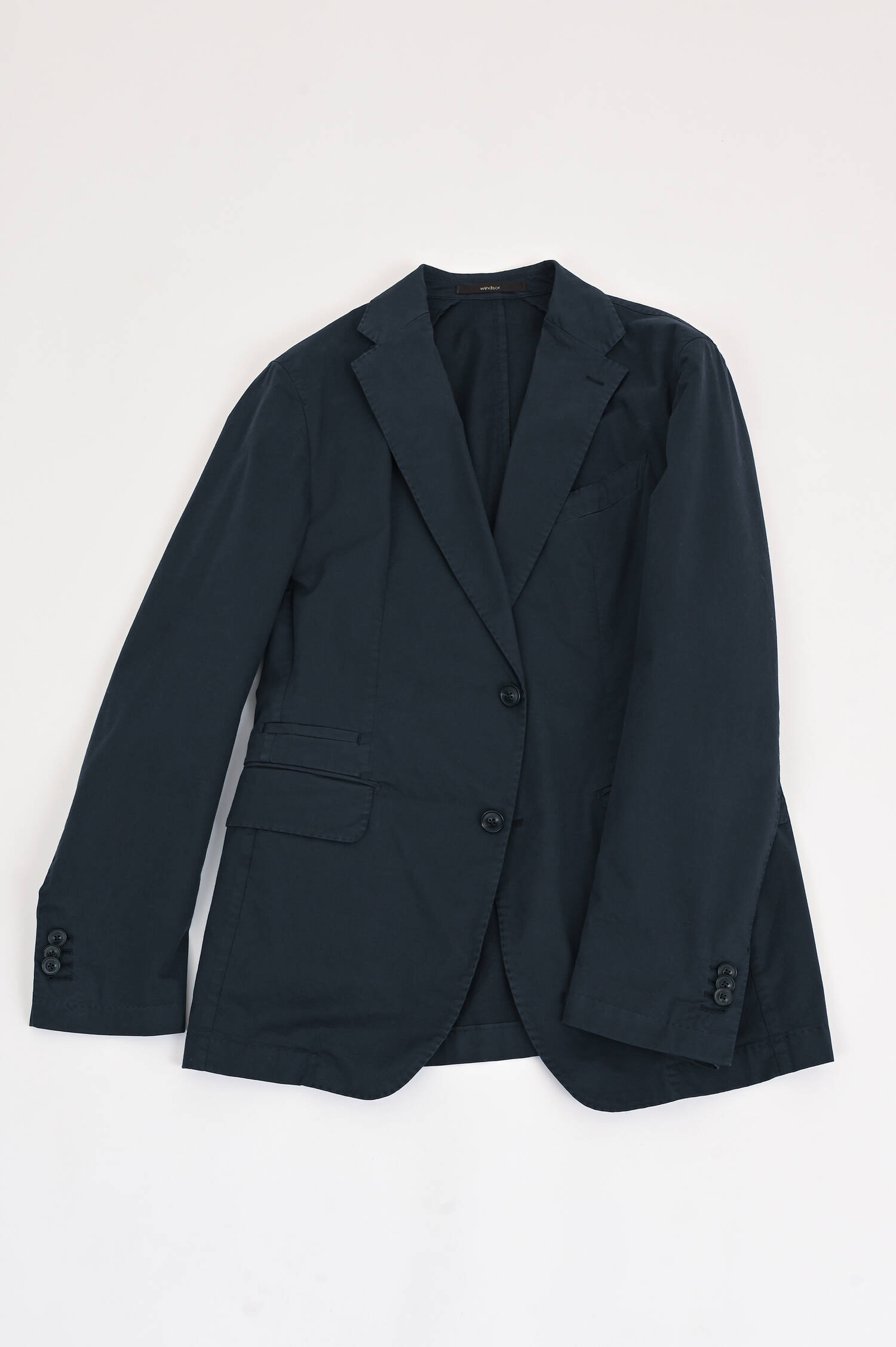 Anzug aus Baumwolle in Midnight