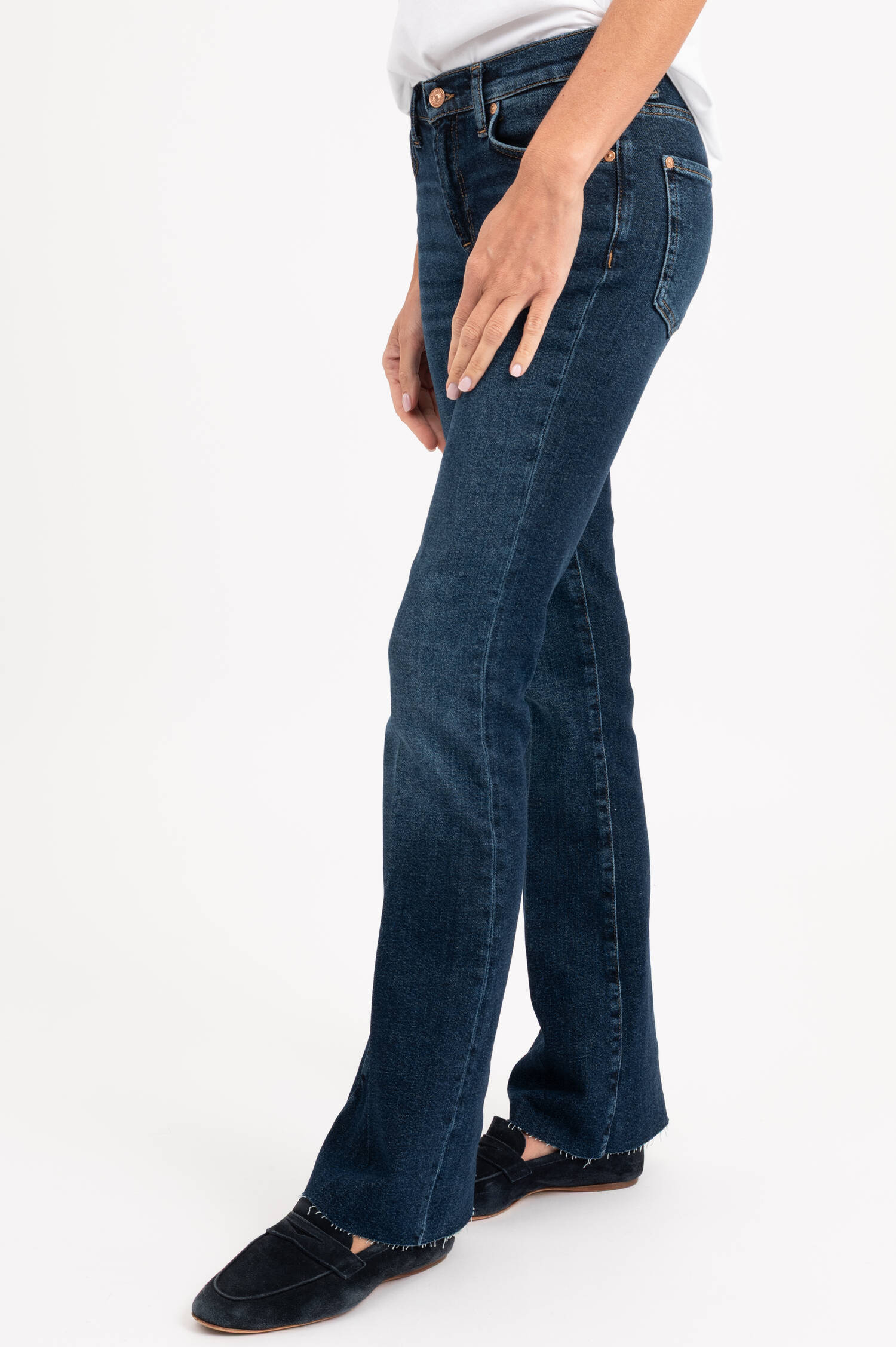 Bootcut Jeans in Darkblue Bootcut Jeans in Darkblue
