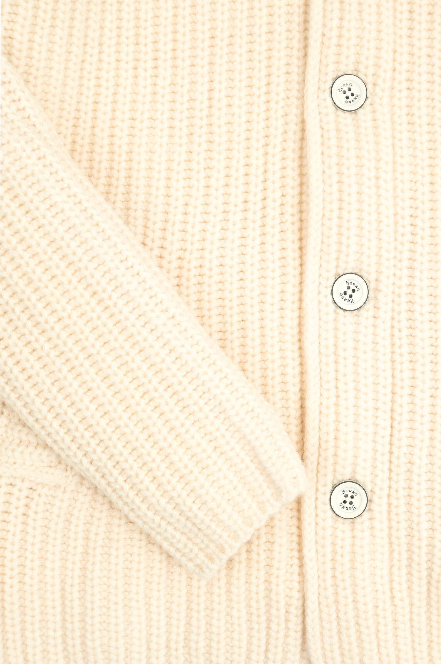 Hybrid-Strickjacke in Creme Hybrid-Strickjacke in Creme