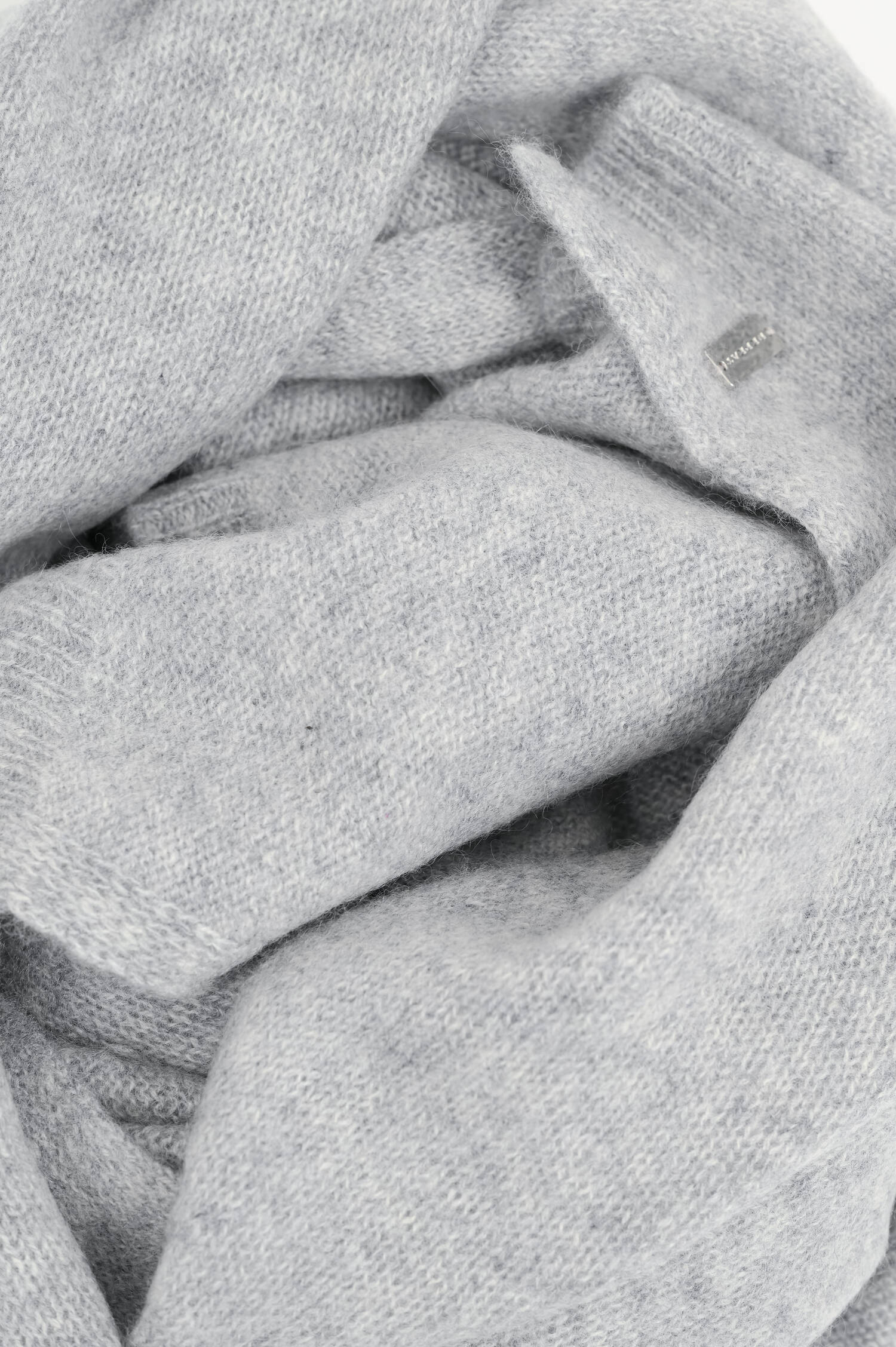 Cashmere Schal in Hellgrau