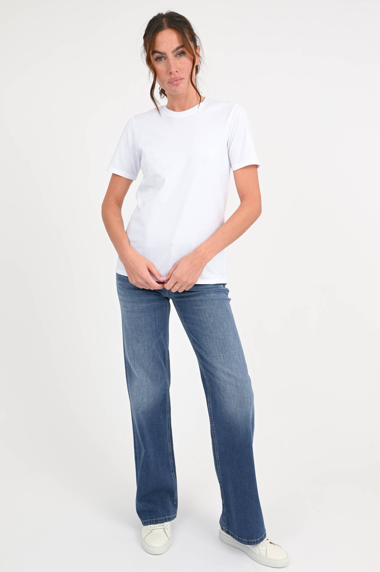 Baumwollshirt JAGGER in Weiß