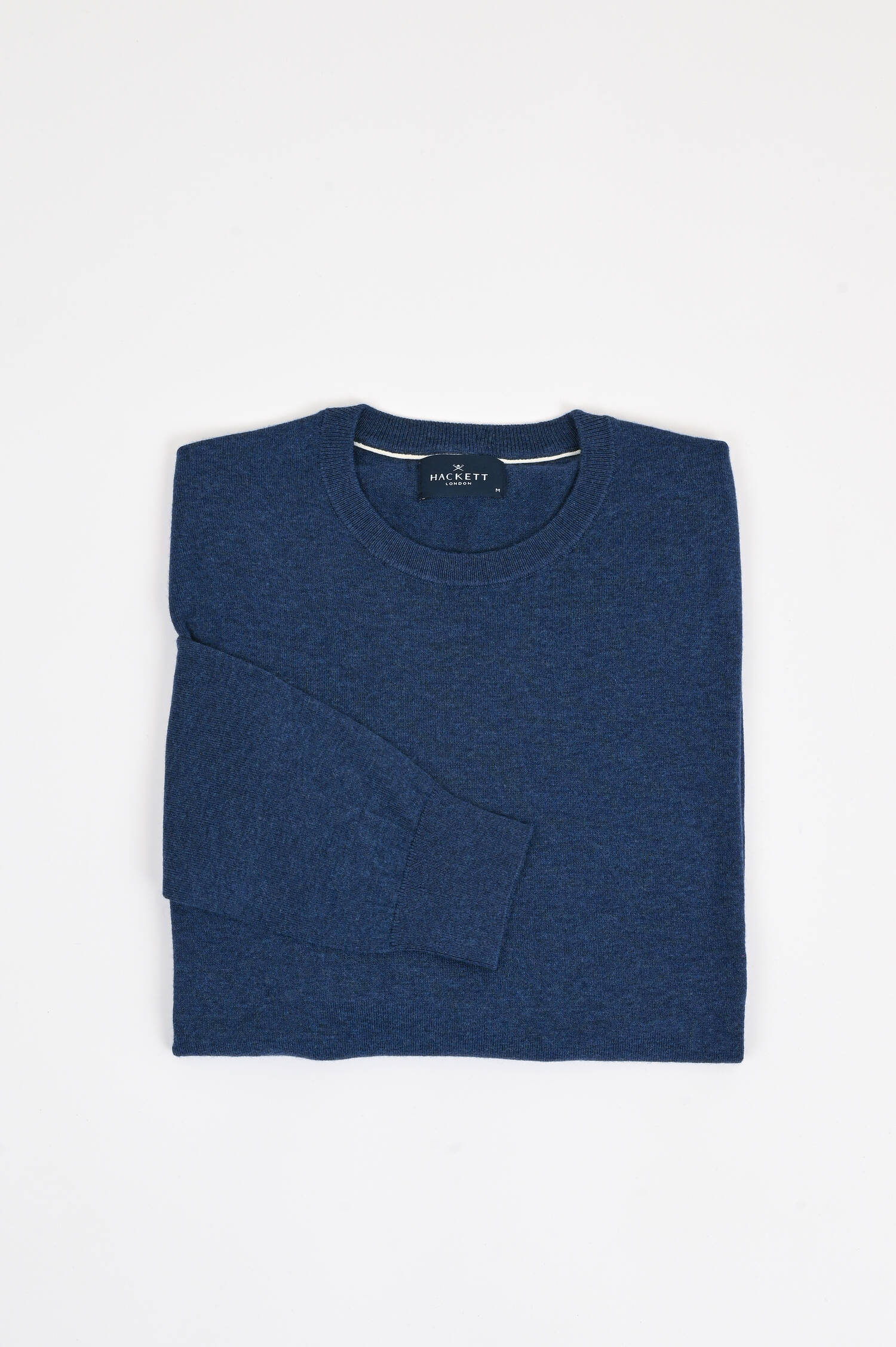 Pullover aus Cashmere-Mix in Dunkelblau