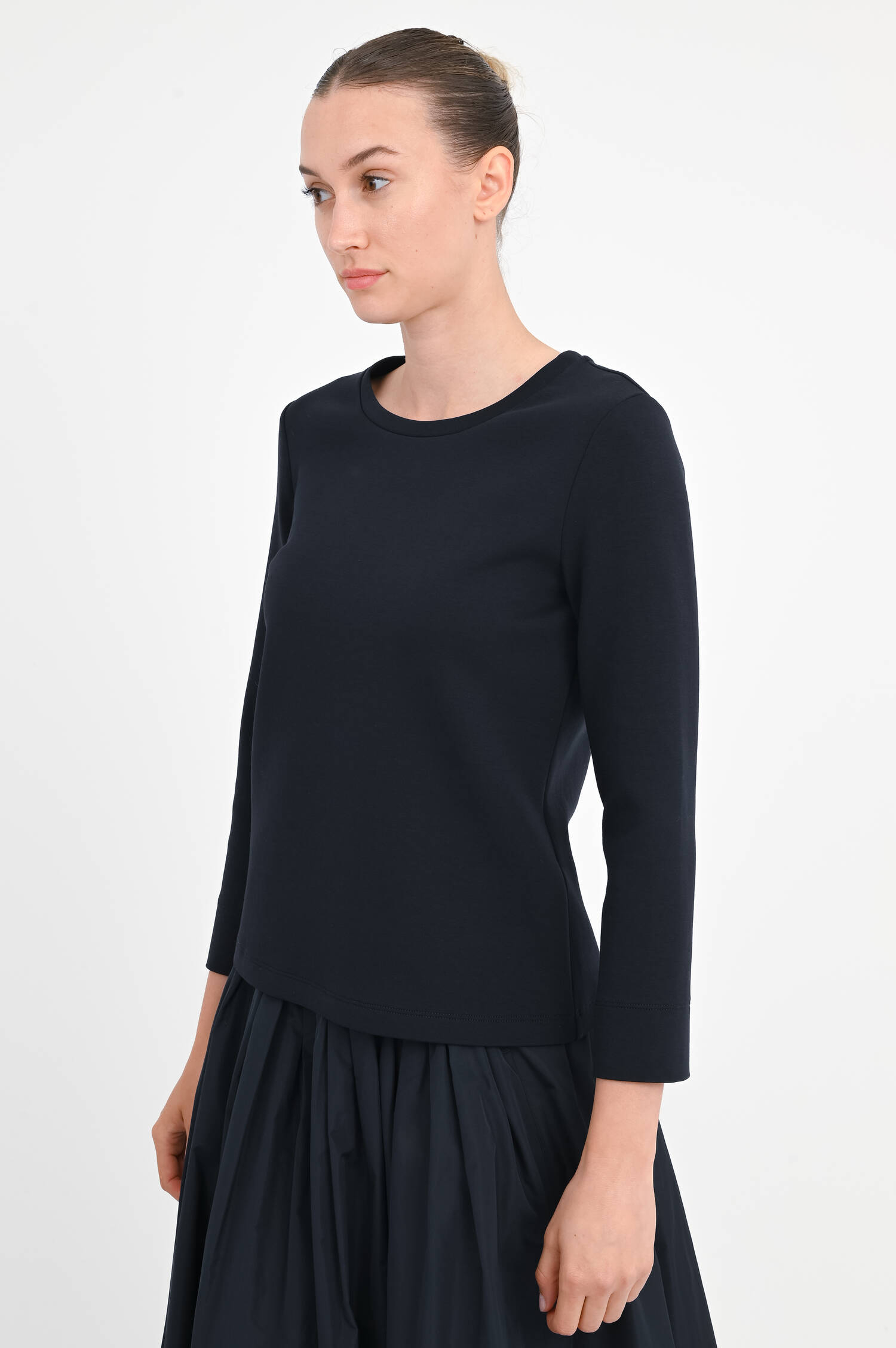 Langarm-Shirt in Classic Dark Blue