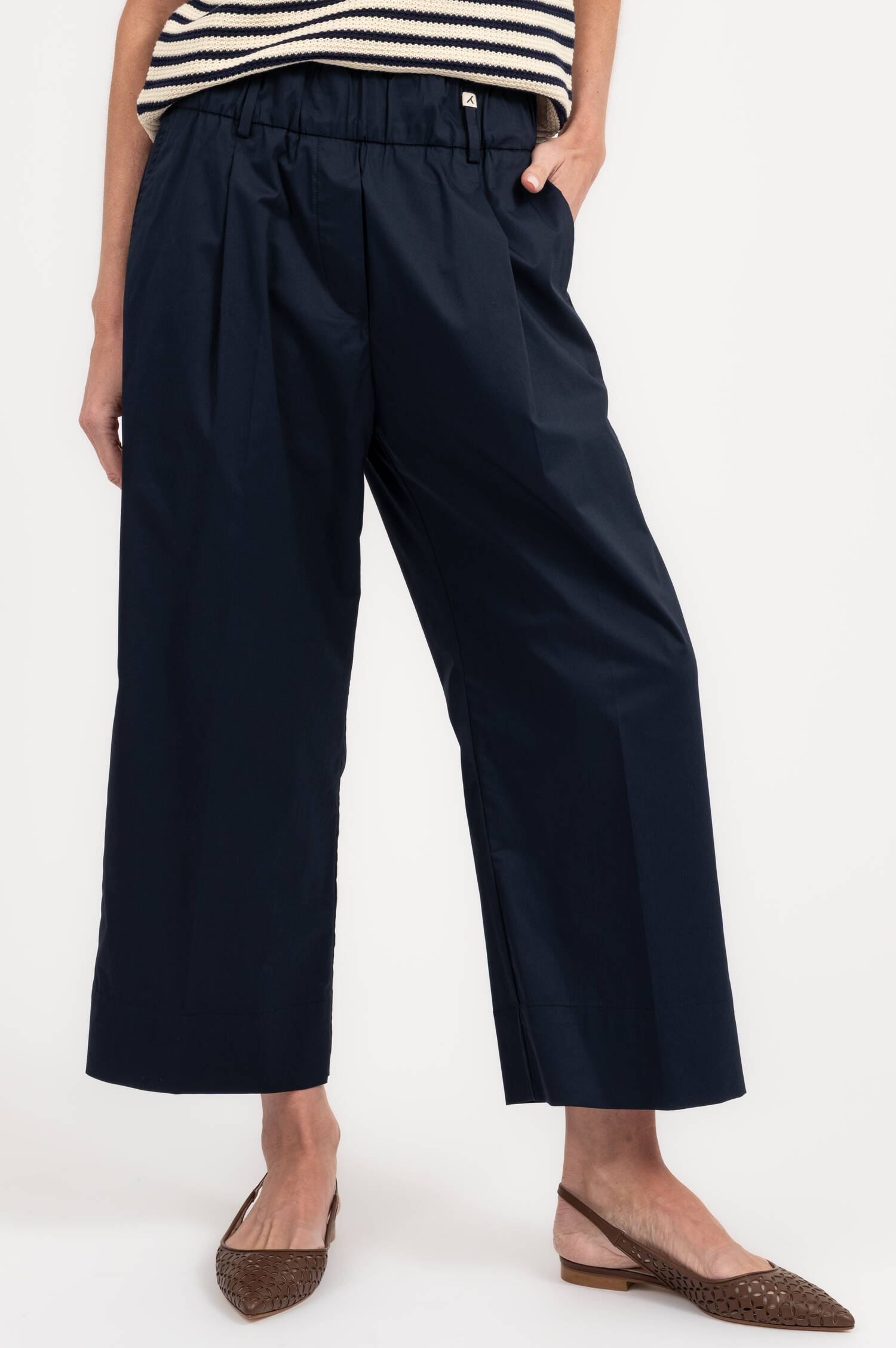 Culotte Hose LUNGO in Navy