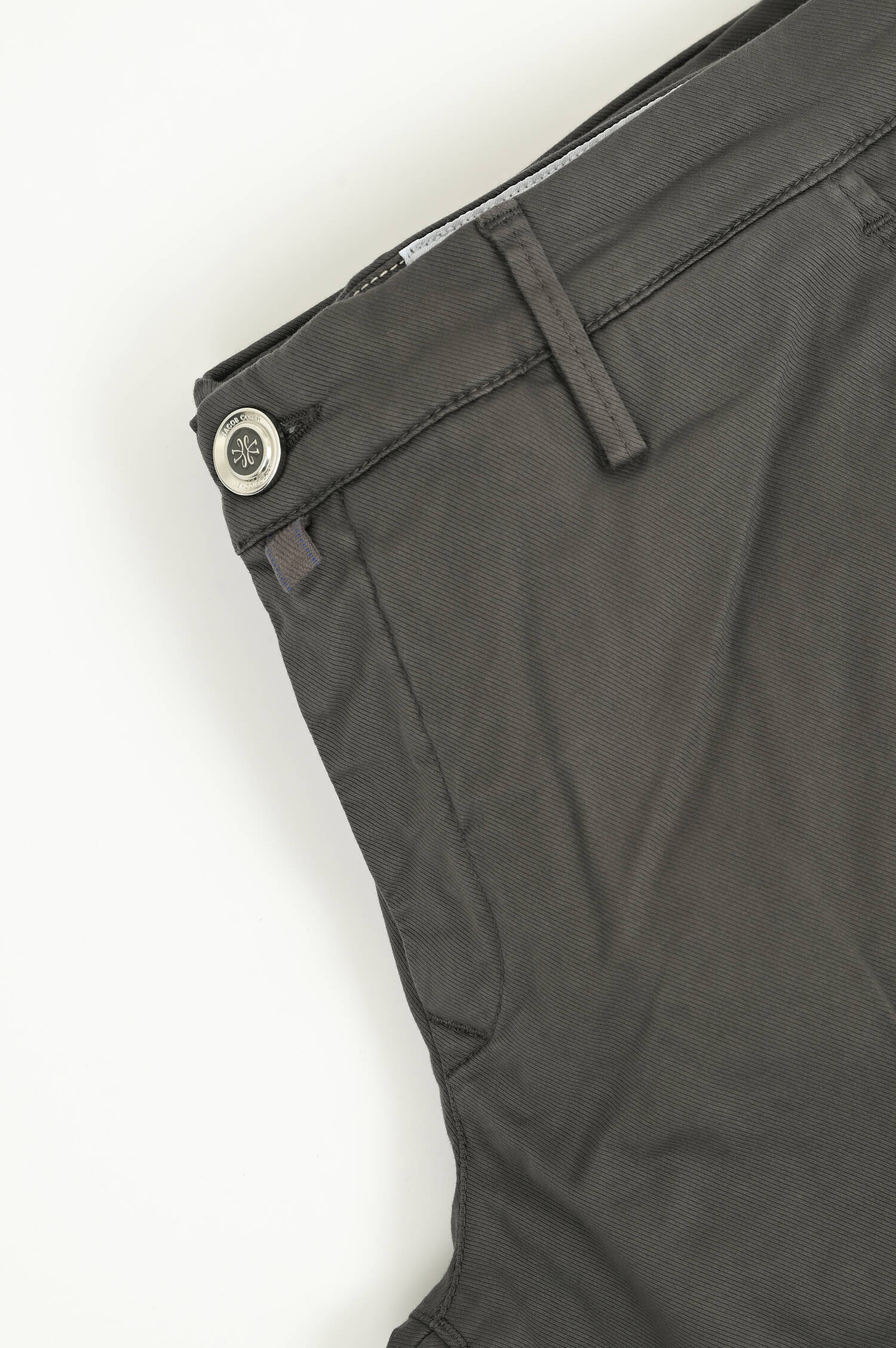  Slim Fit Chino BOBBY in Graubraun