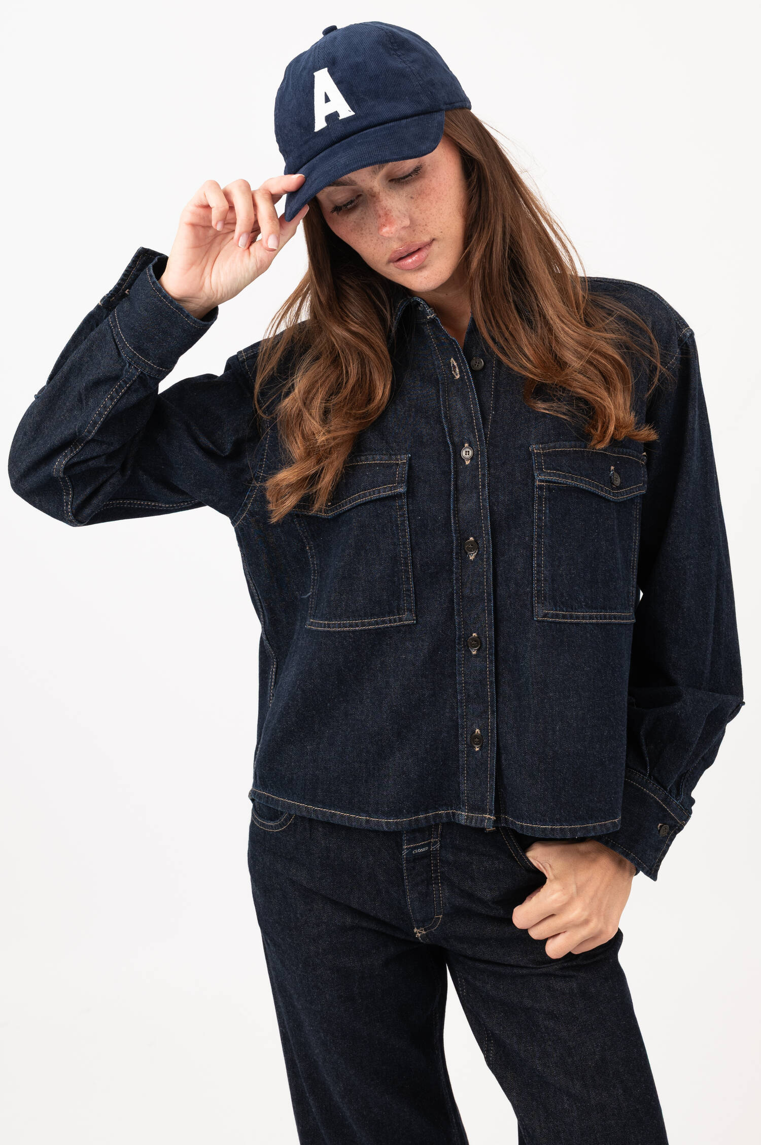 Cord-Basecap A in Blau Cord-Basecap A in Blau