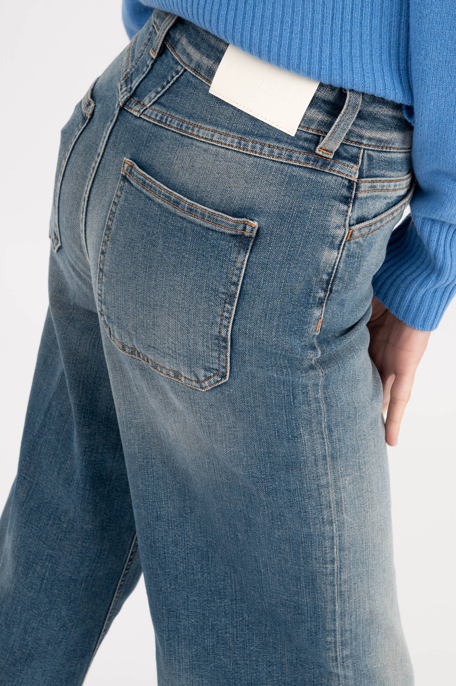 Cropped Jeans WERA in Mittelblau Cropped Jeans WERA in Mittelblau