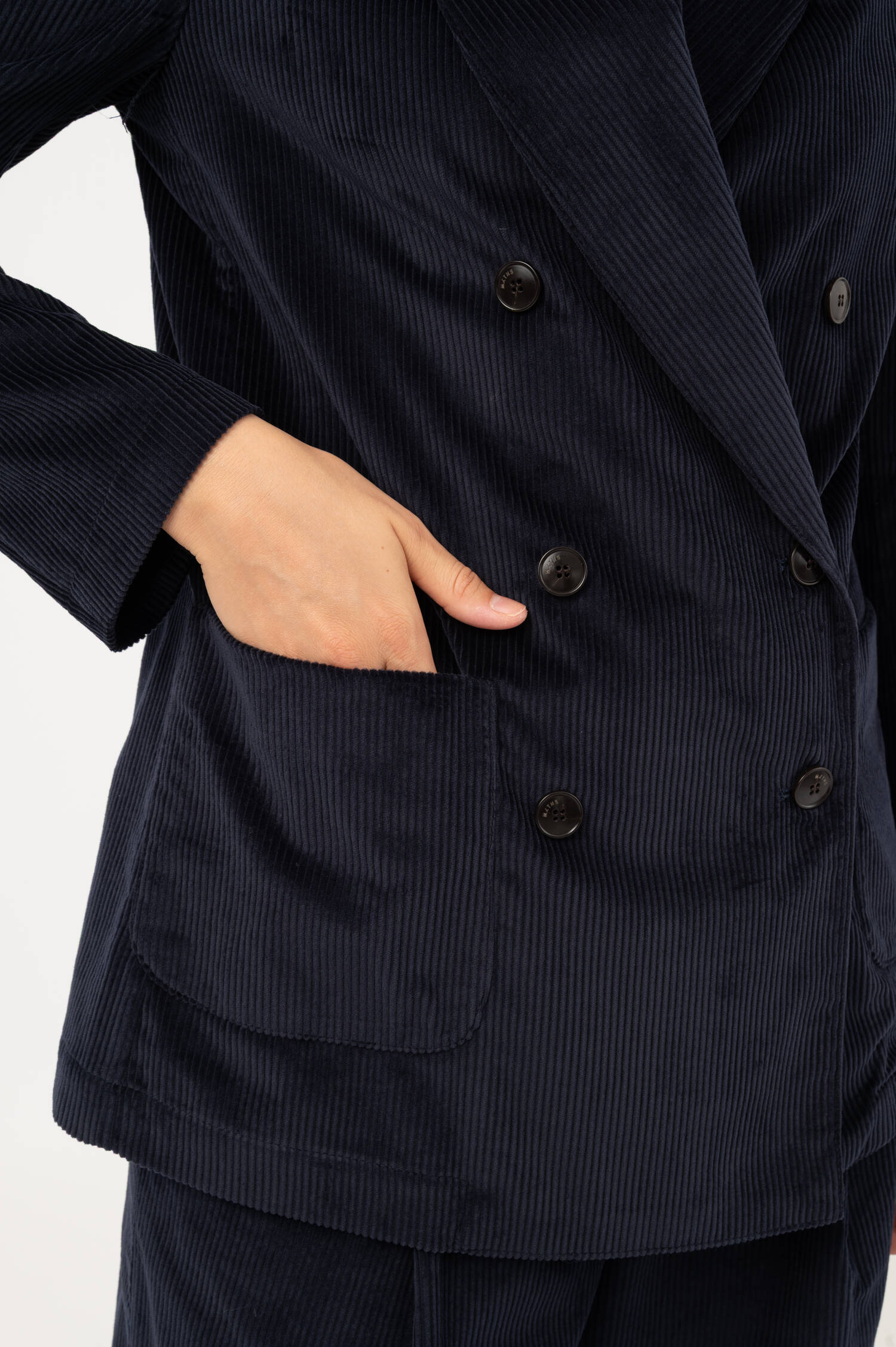 Spitzrevers Cord-Blazer in Navy Spitzrevers Cord-Blazer in Navy