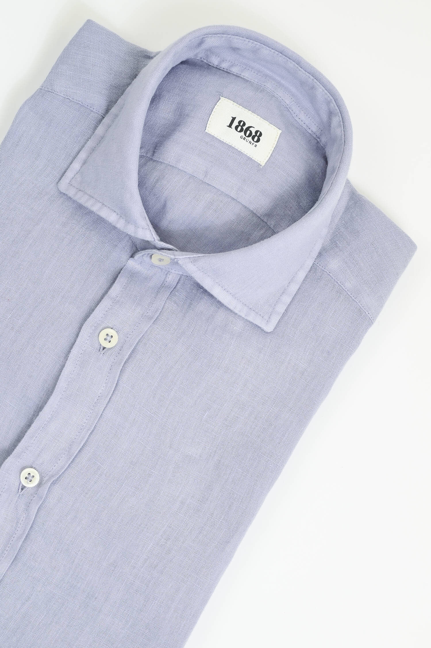 Leinenhemd in Grauflieder Leinenhemd in Grauflieder