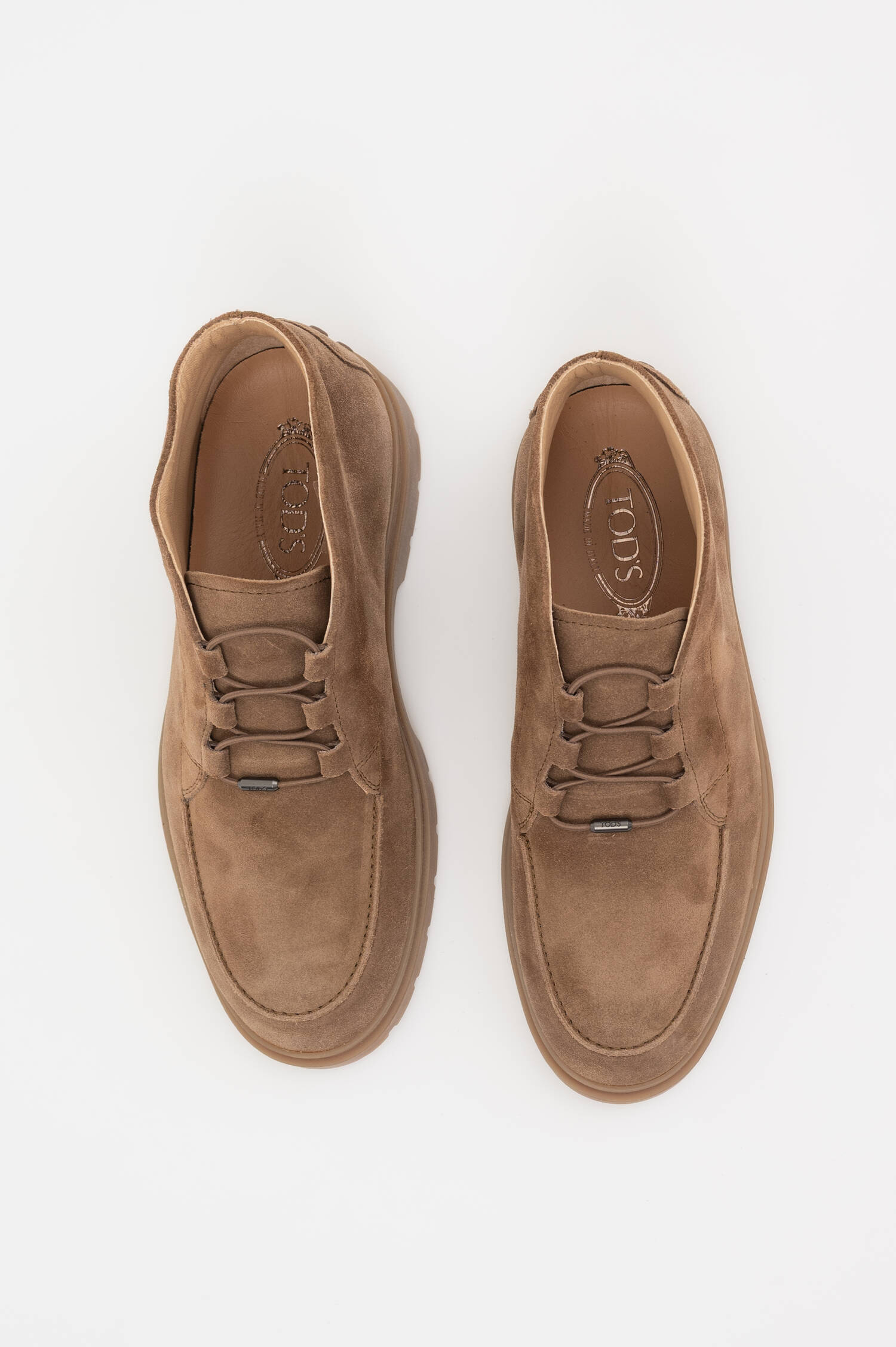 Suede Halbschuhe in Braun Suede Halbschuhe in Braun
