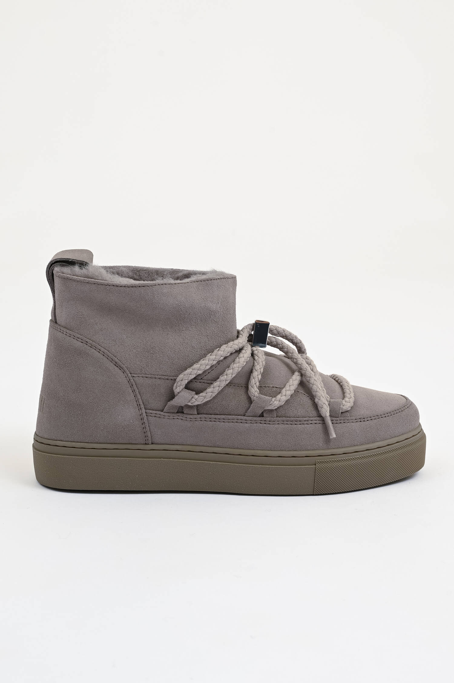 Lammfell-Boot CLASSIC LOW in Grau
