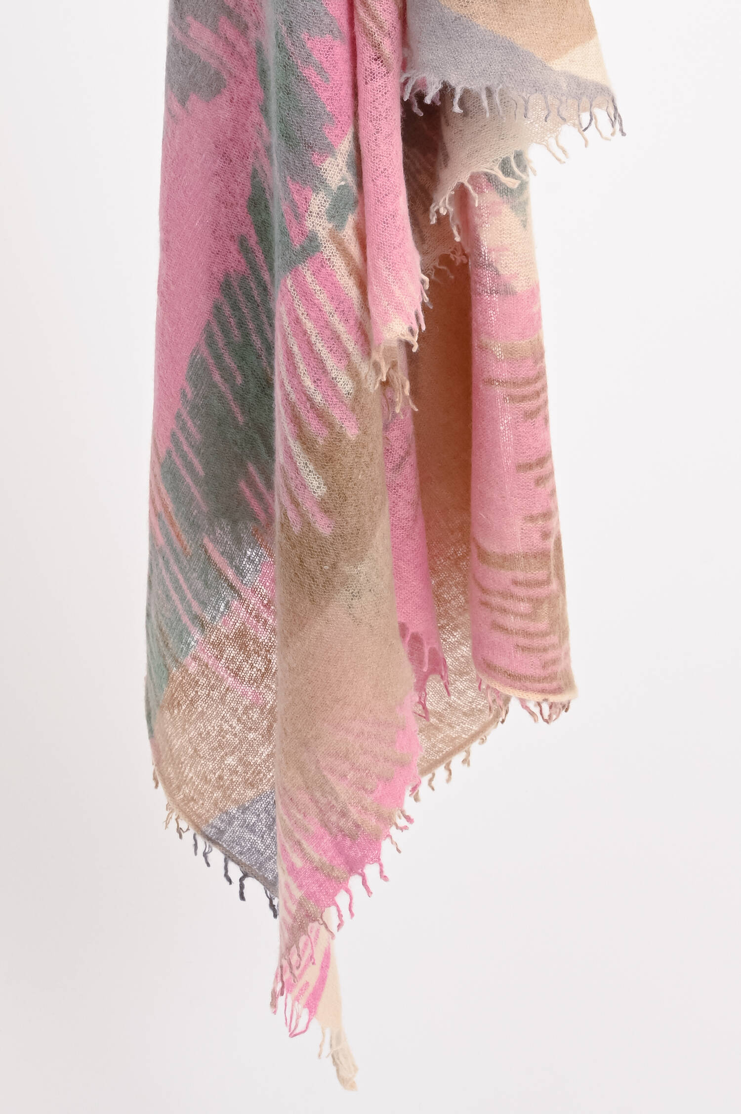Cashmere Schal SUGAR in Pink/Multicolor Cashmere Schal SUGAR in Pink/Multicolor