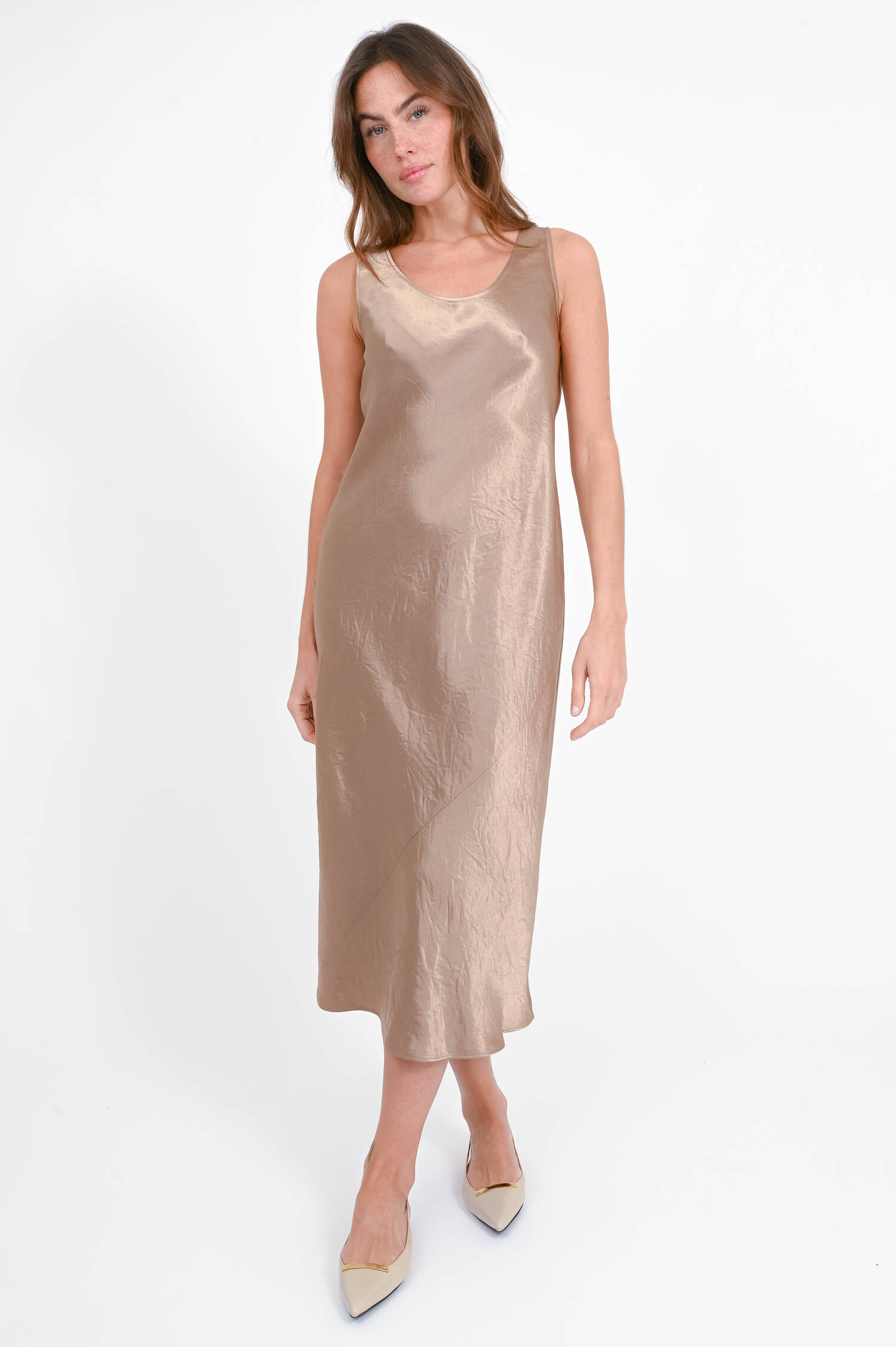 Slipdress TALETE in Bronze Slipdress TALETE in Bronze