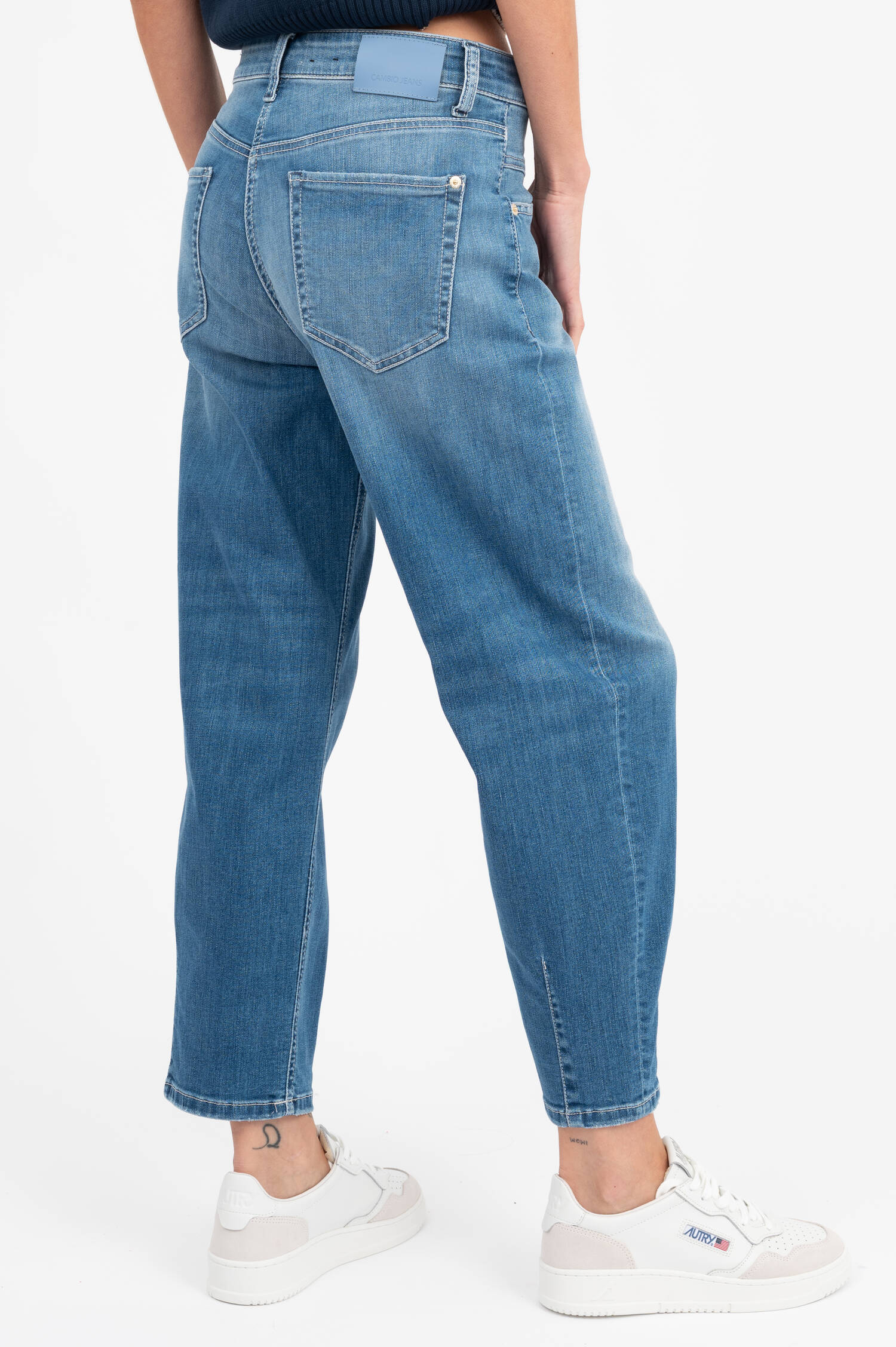Barrel Jeans ELIN in Mittelblau Barrel Jeans ELIN in Mittelblau