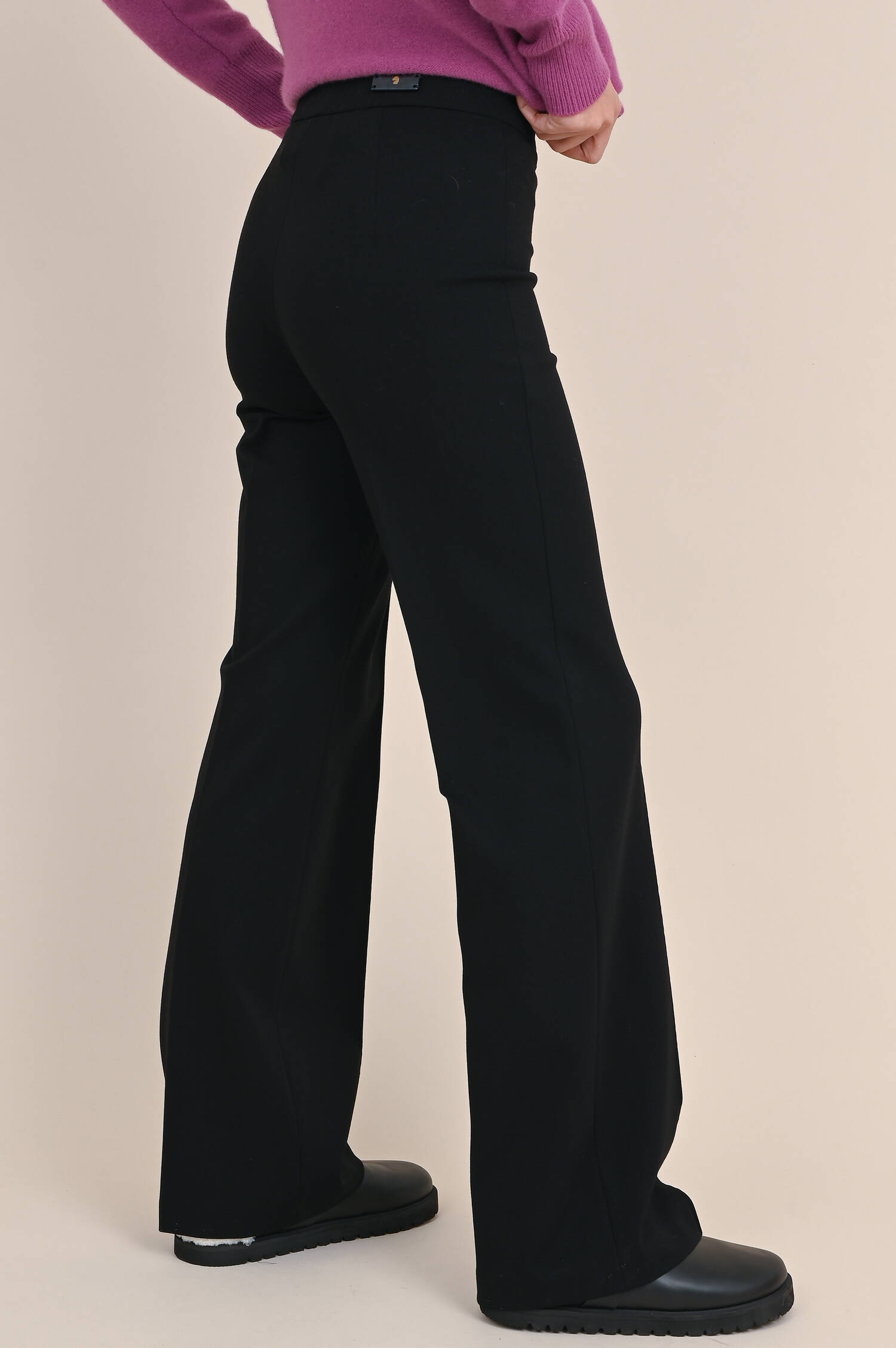 Jersey Hose DOLLY in Schwarz