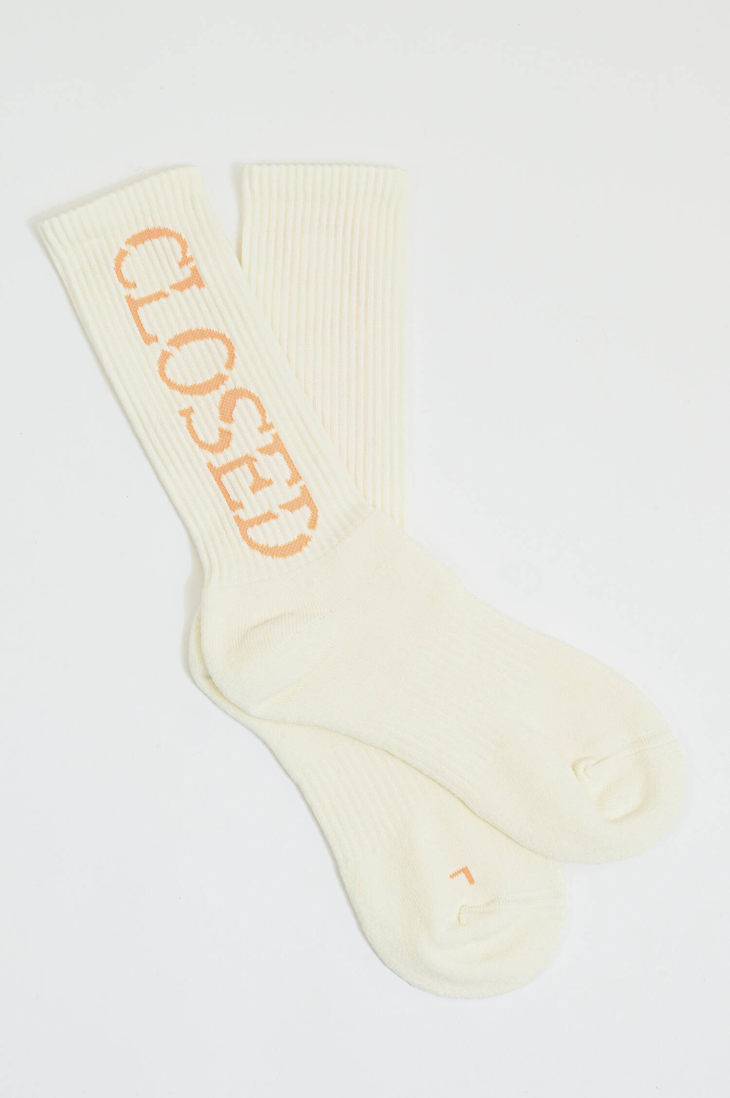 Socken aus Baumwoll-Mix in Ivory/Peach Socken aus Baumwoll-Mix in Ivory/Peach