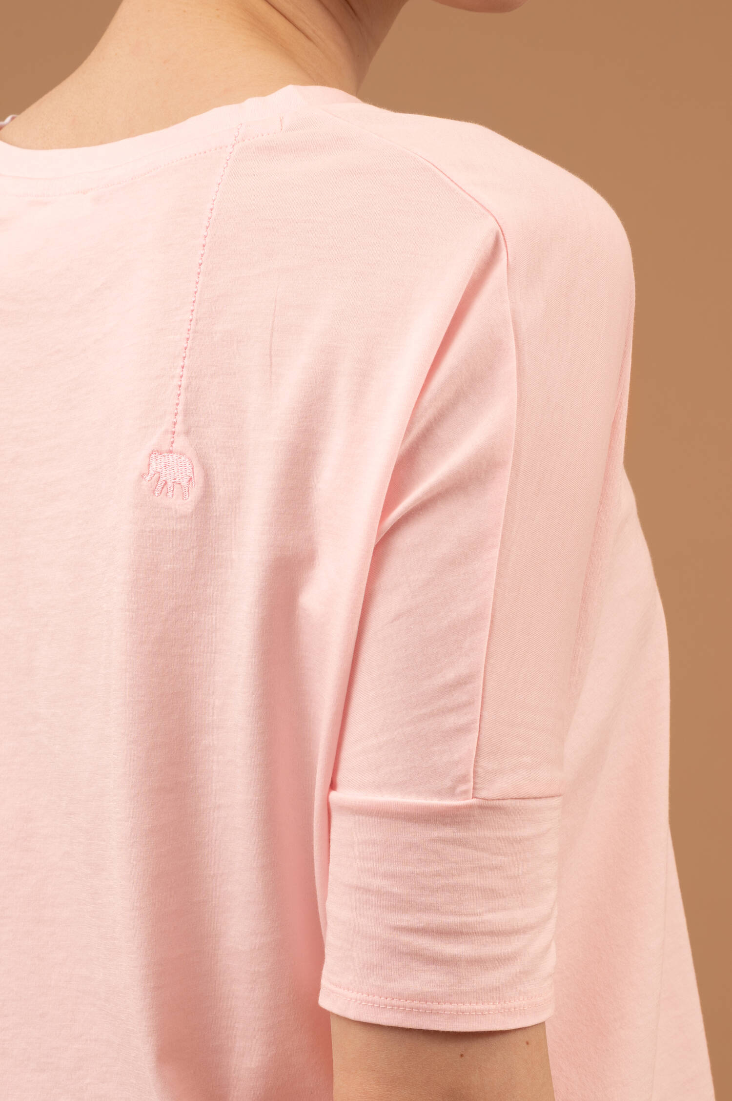 T-Shirt DAISY in Eisrosa