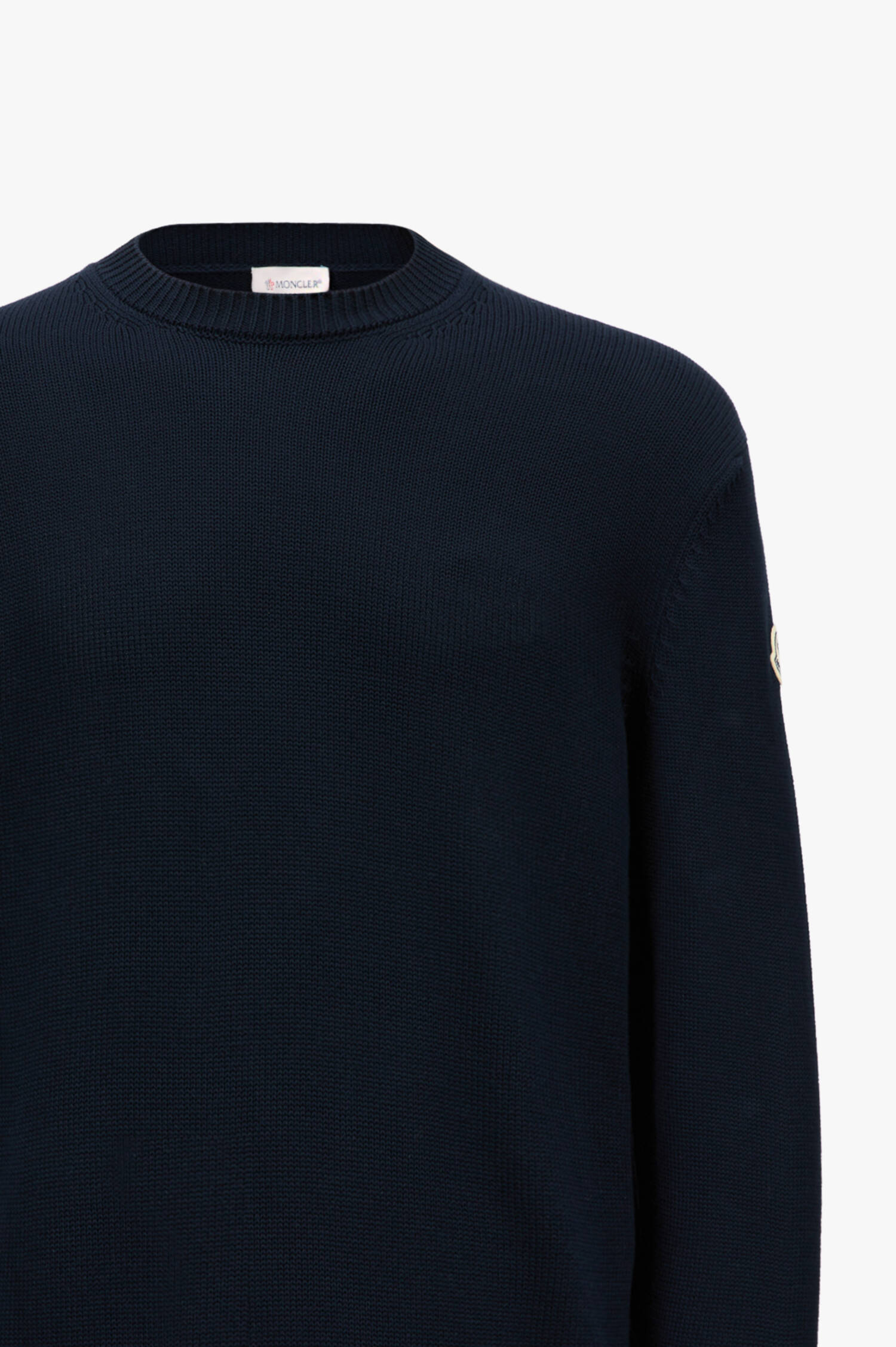Crewneck aus Baumwolle in Navy Crewneck aus Baumwolle in Navy