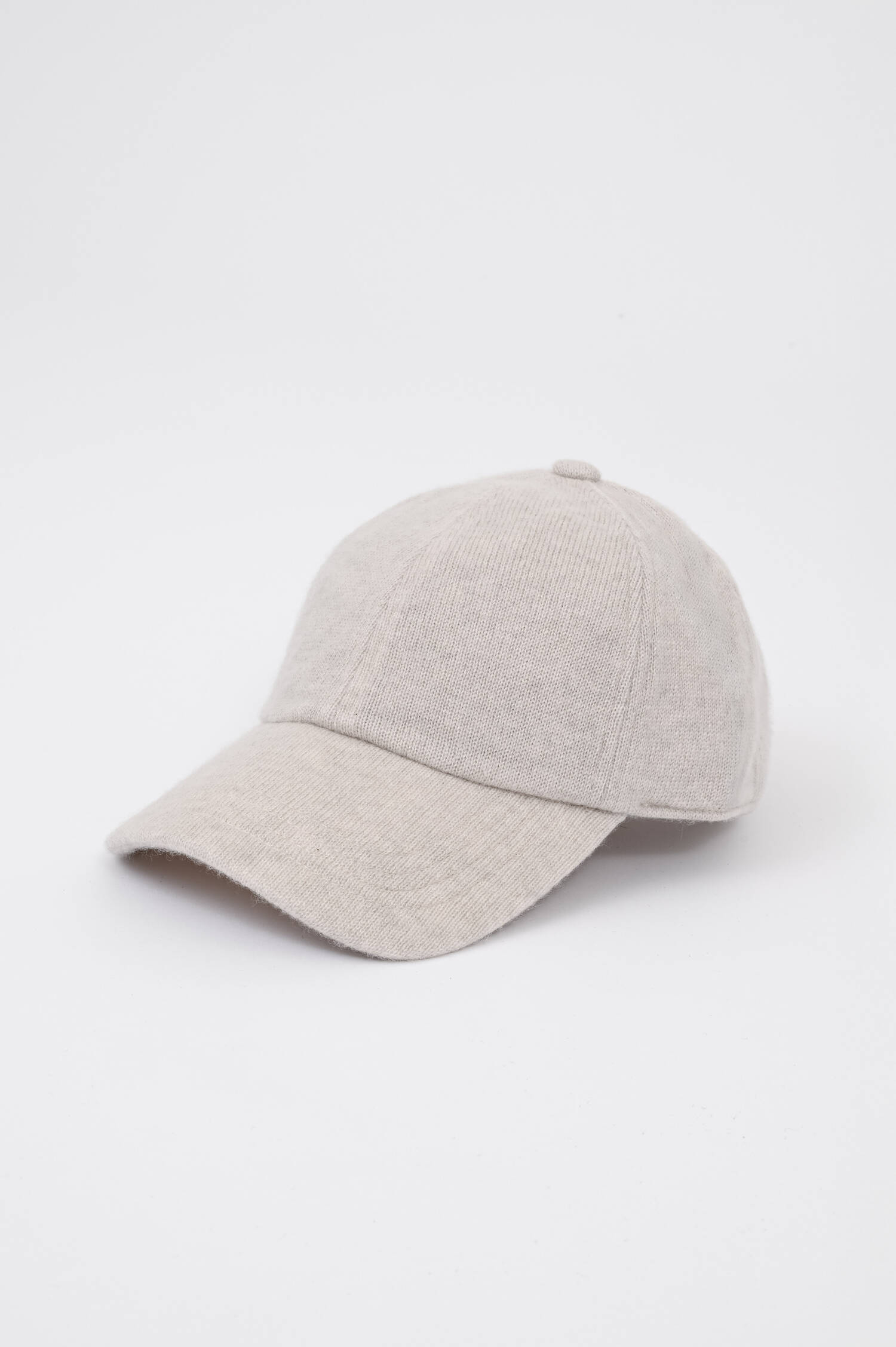 Basecap aus Cashmere in Marble
