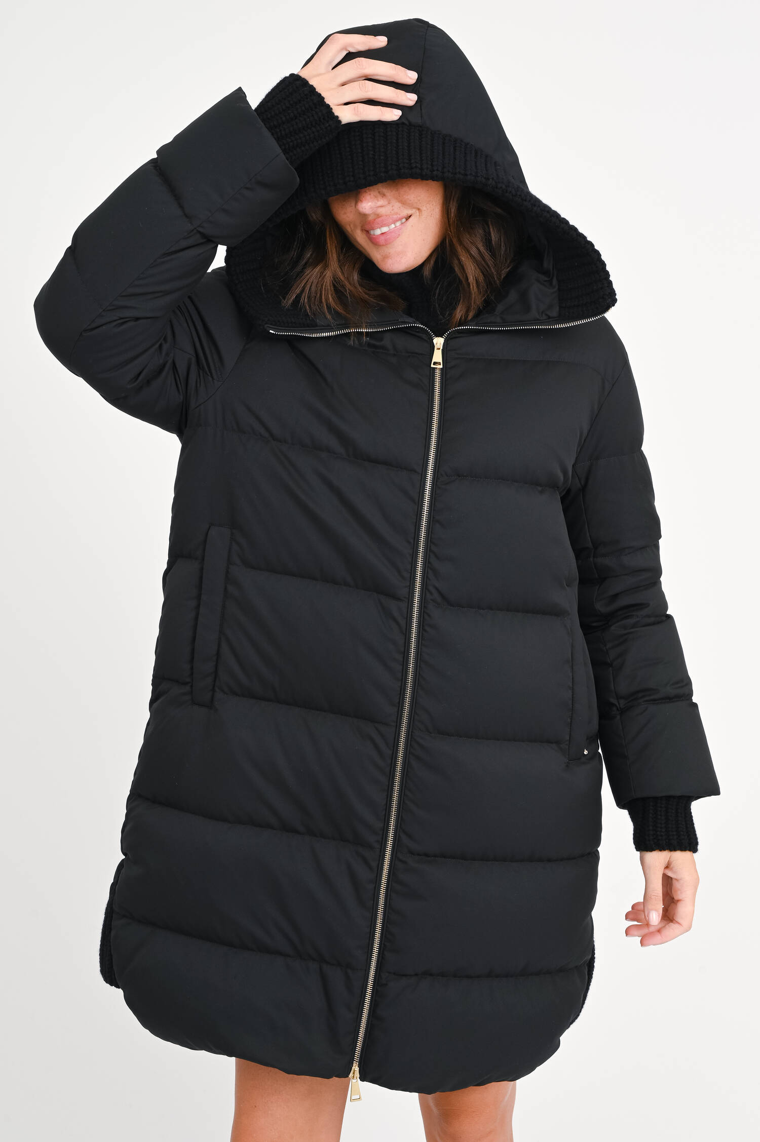 Daunenmantel BLAMONT in Schwarz Daunenmantel BLAMONT in Schwarz