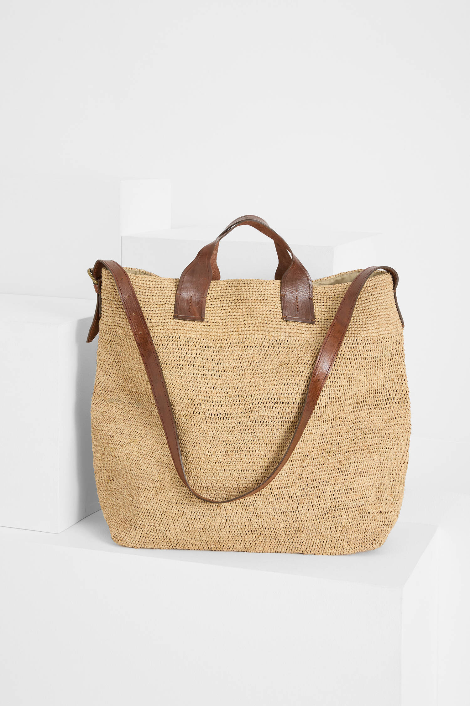 XXL-Shopper FLAMINGO in Natur