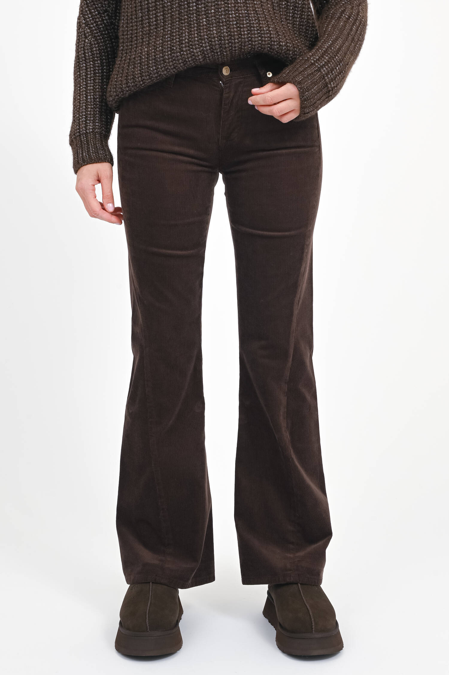 Flared Jeans TWISTED DOJO in Espresso Flared Jeans TWISTED DOJO in Espresso