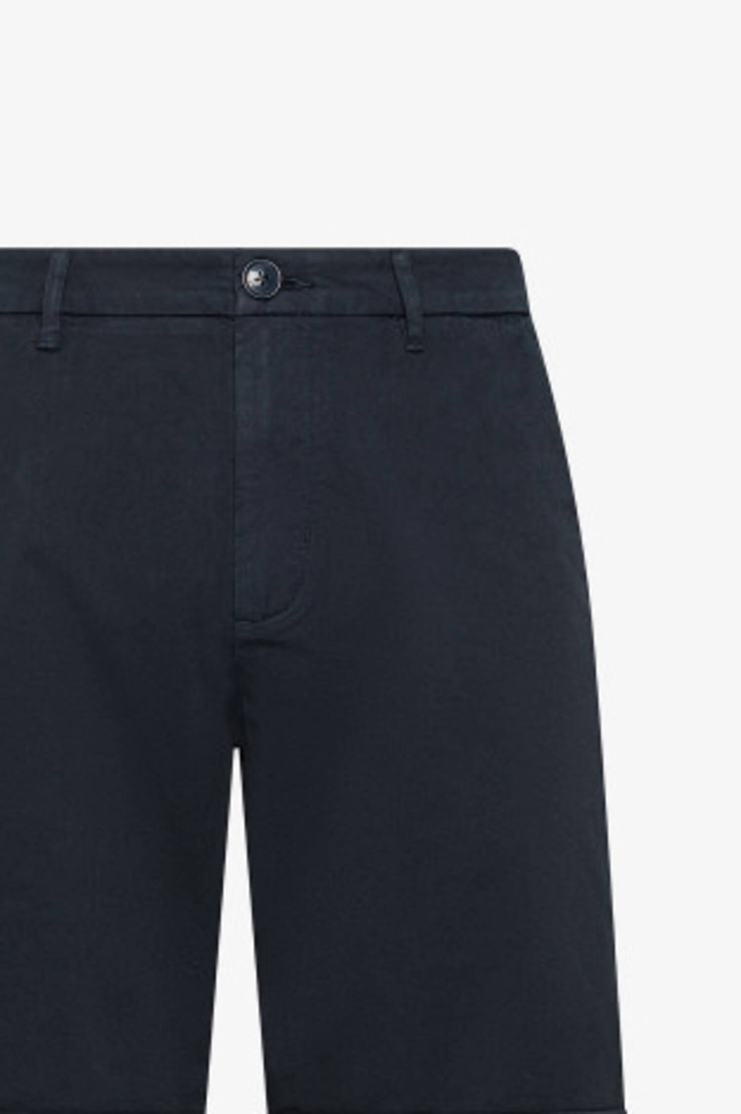 Chino aus Baumwolle in Navy
