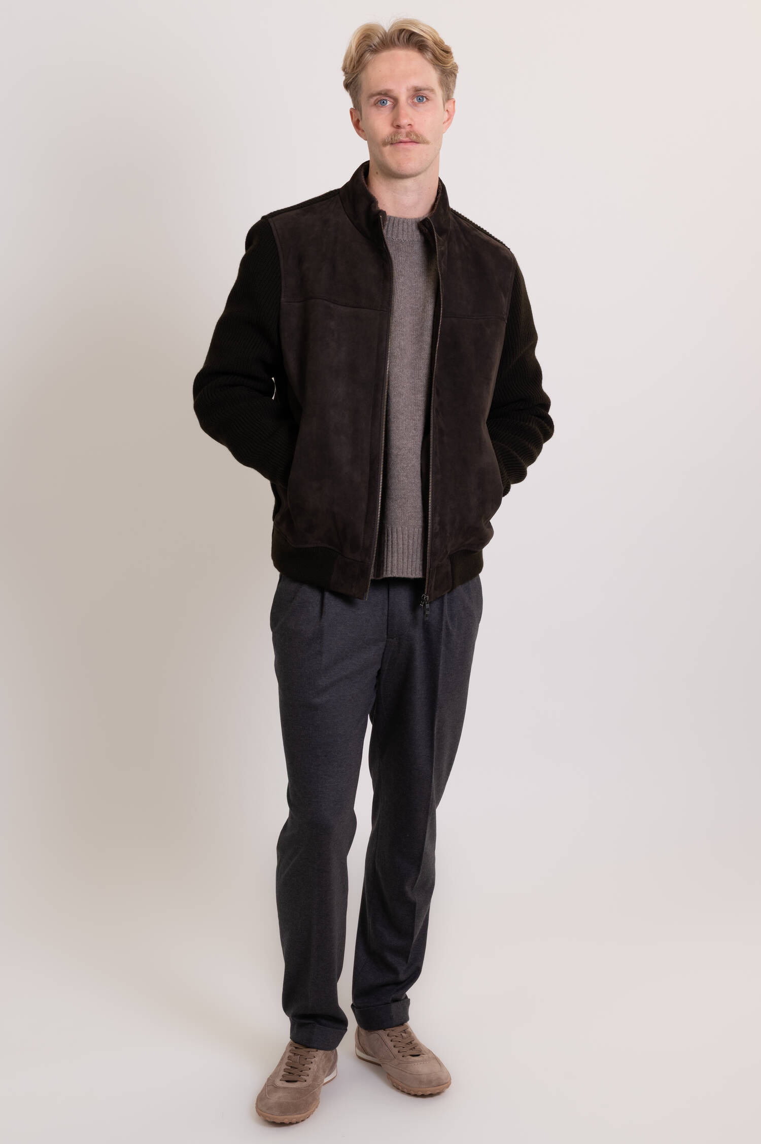 Hybrid-Jacke in Braun Hybrid-Jacke in Braun